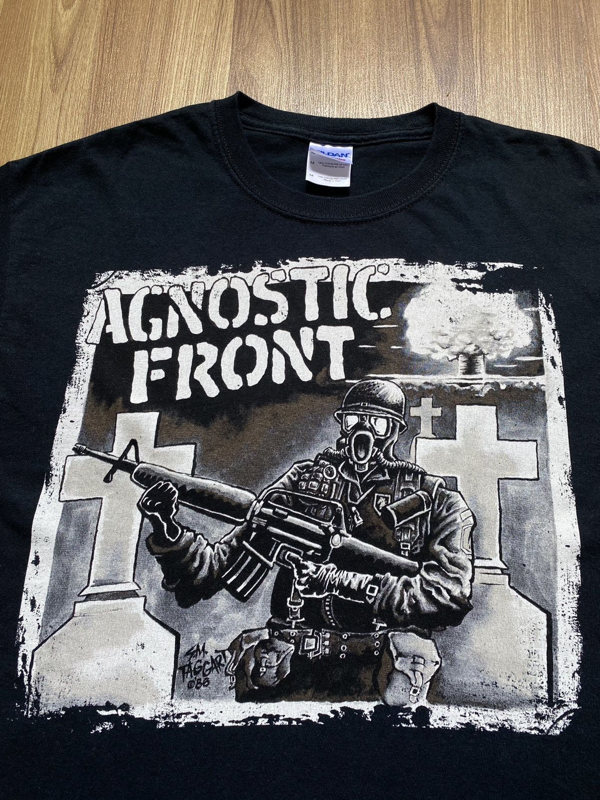 Band Tees Vintage Agnostic Front T Shirt Biohazard Gorilla Biscuits Size US M / EU 48-50 / 2 - 2 Thumbnail