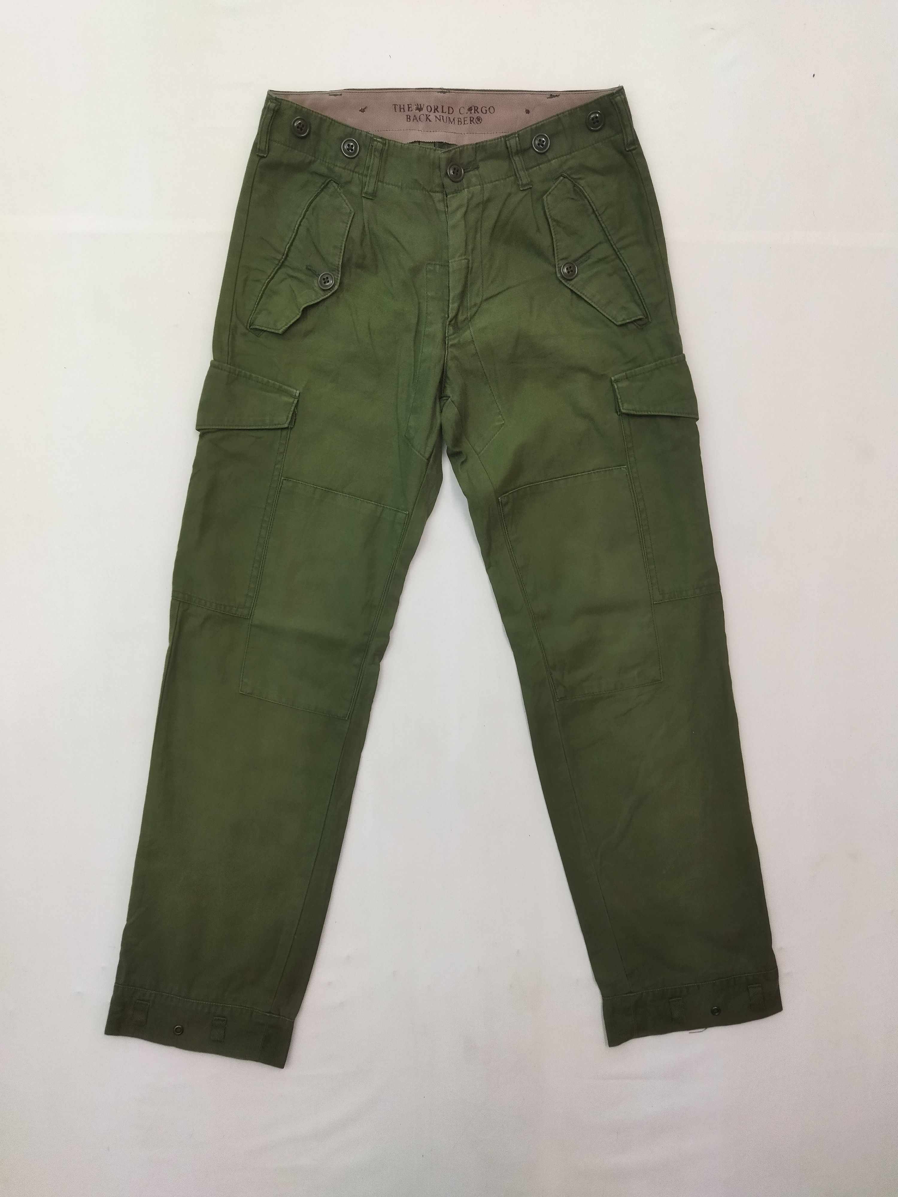 Japan pants military/double パンツ cargo knee