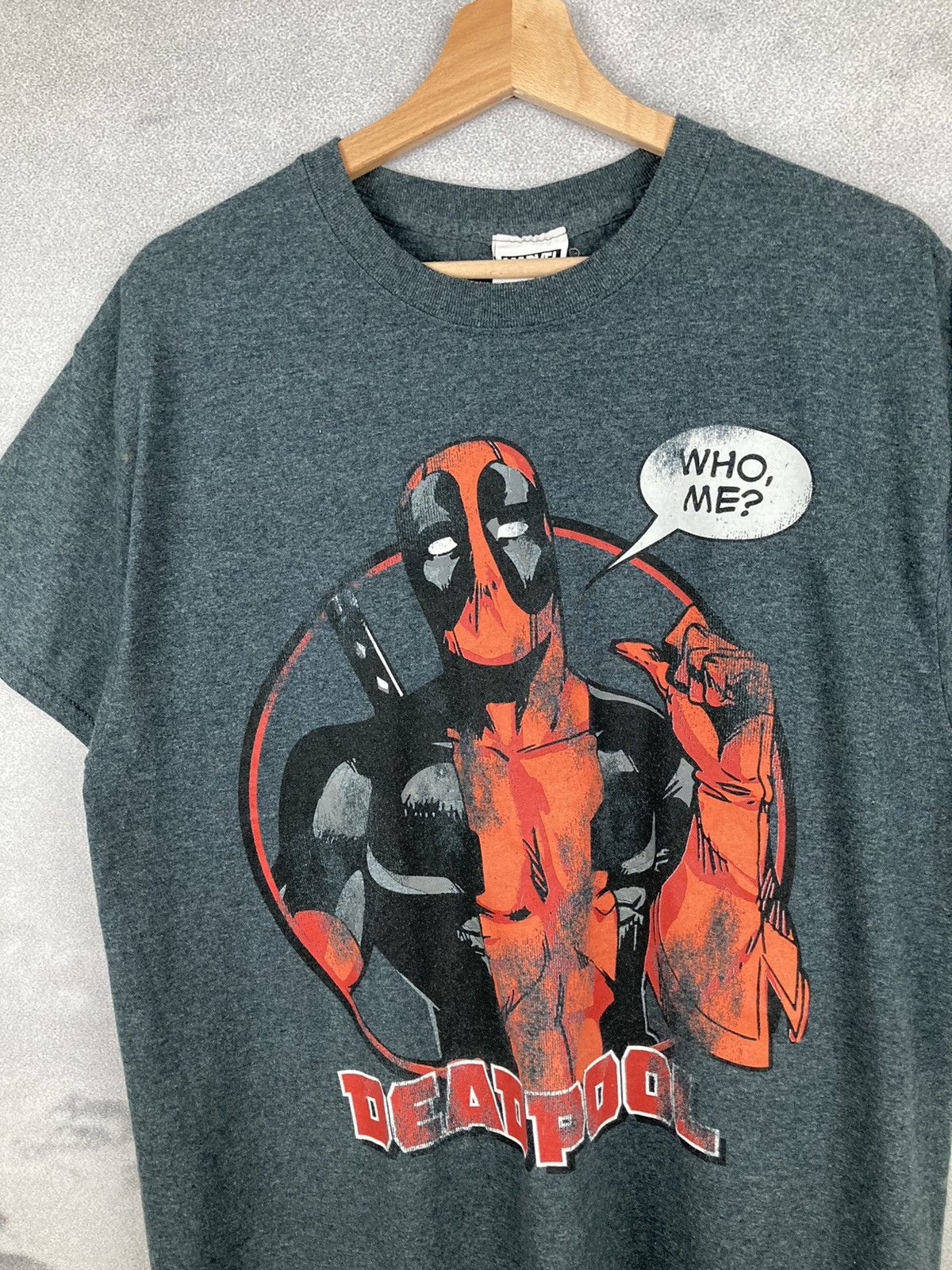 Marvel Comics Vintage Marvel Deadpool Movie Cartoon Graphic Size US L / EU 52-54 / 3 - 3 Thumbnail
