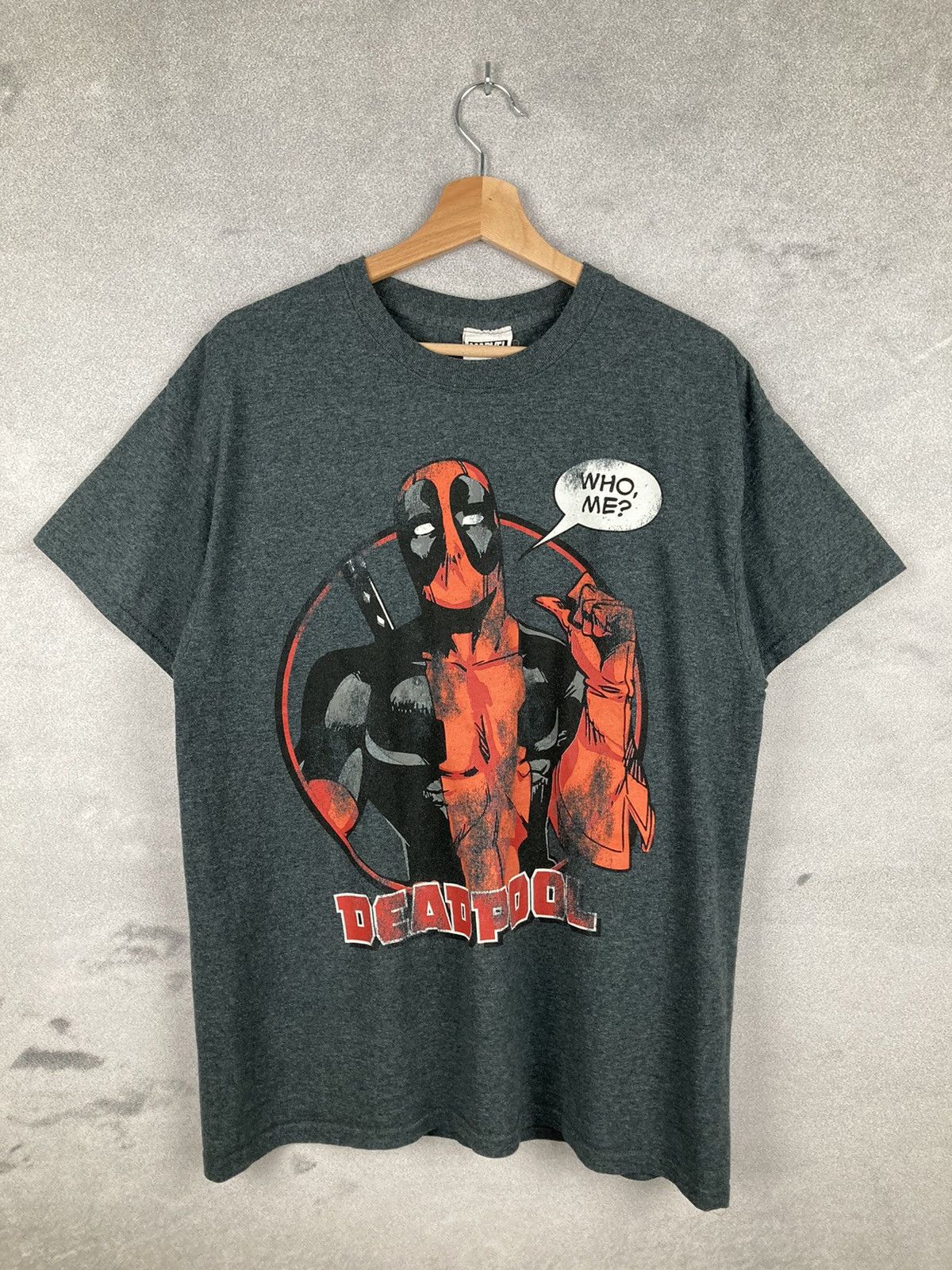 Marvel Comics Vintage Marvel Deadpool Movie Cartoon Graphic Size US L / EU 52-54 / 3 - 1 Thumbnail