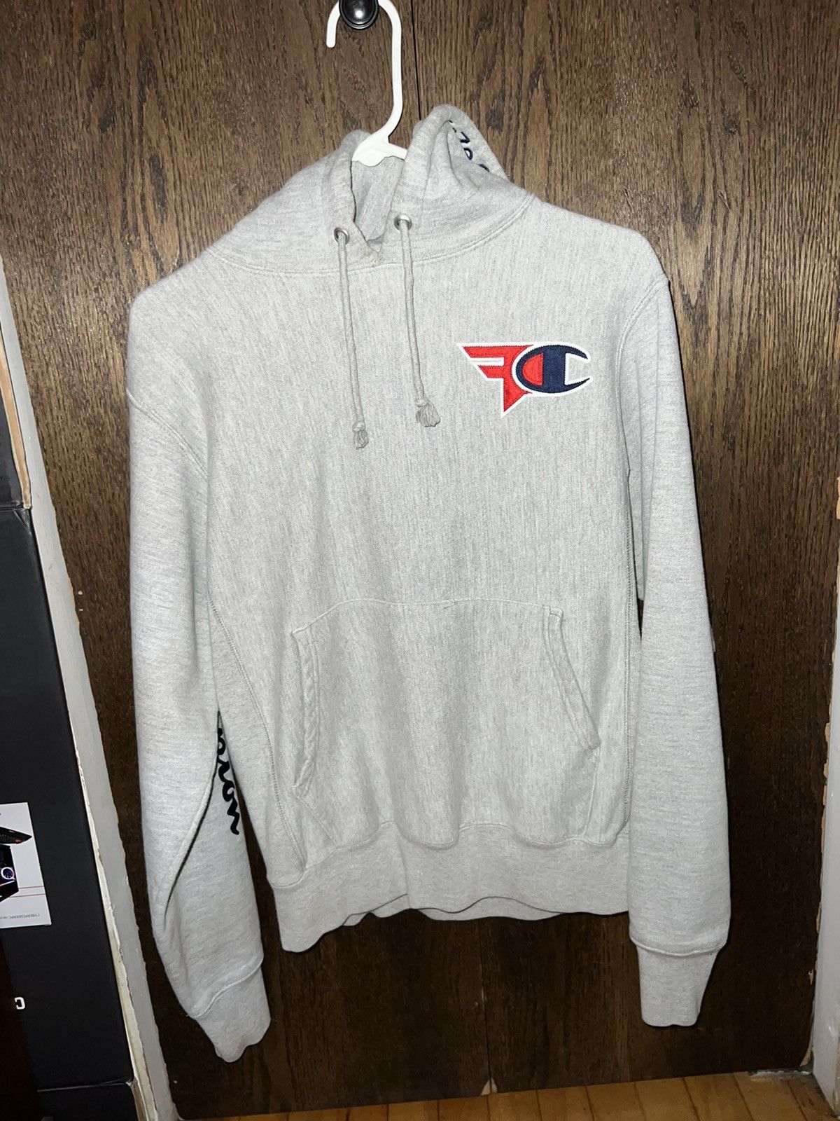 Champion Gray Faze Champion Hoodie | Grailed