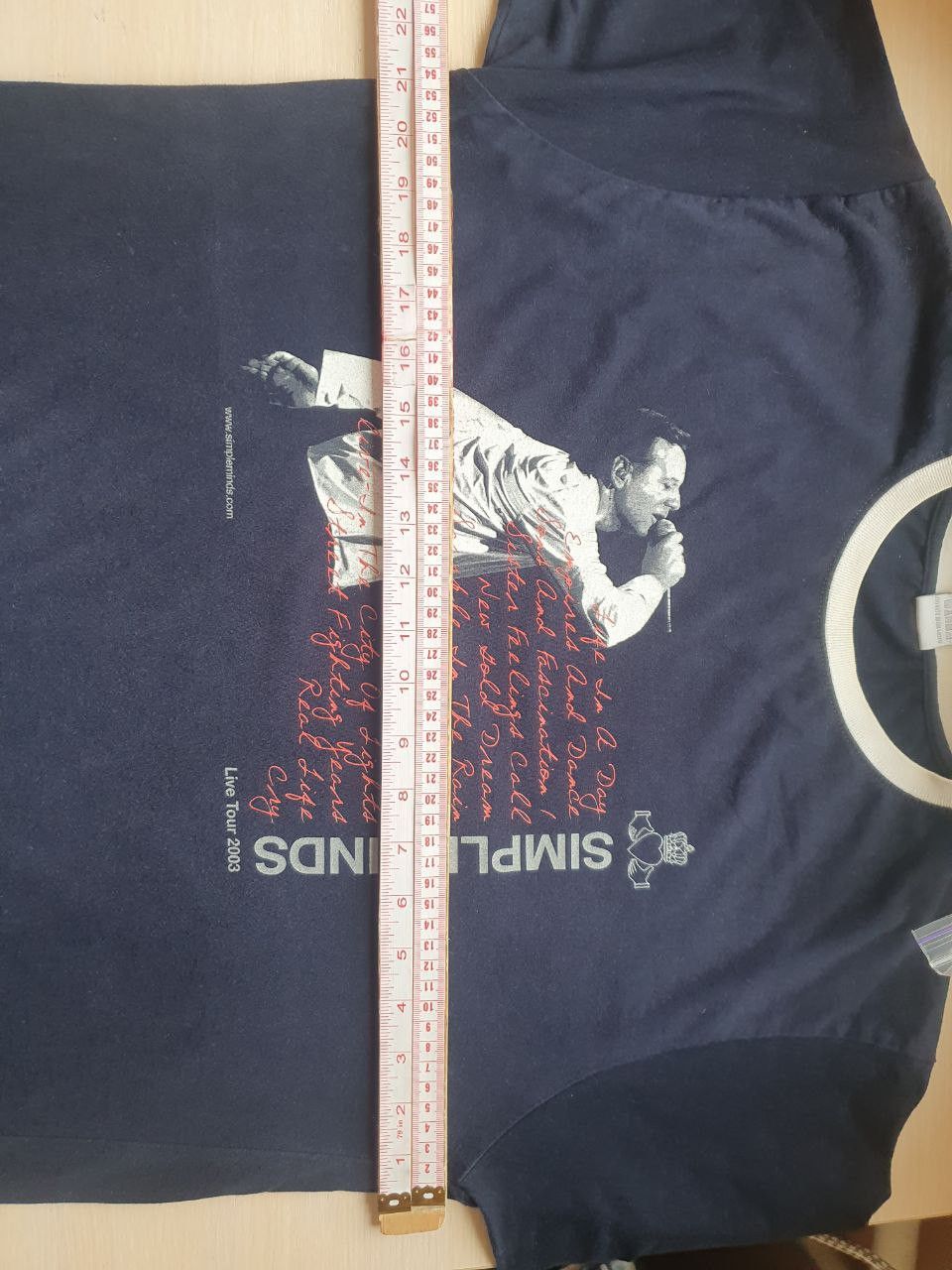 Band Tees Vintage Simple Minds shirt 2003 Size US M / EU 48-50 / 2 - 10 Thumbnail