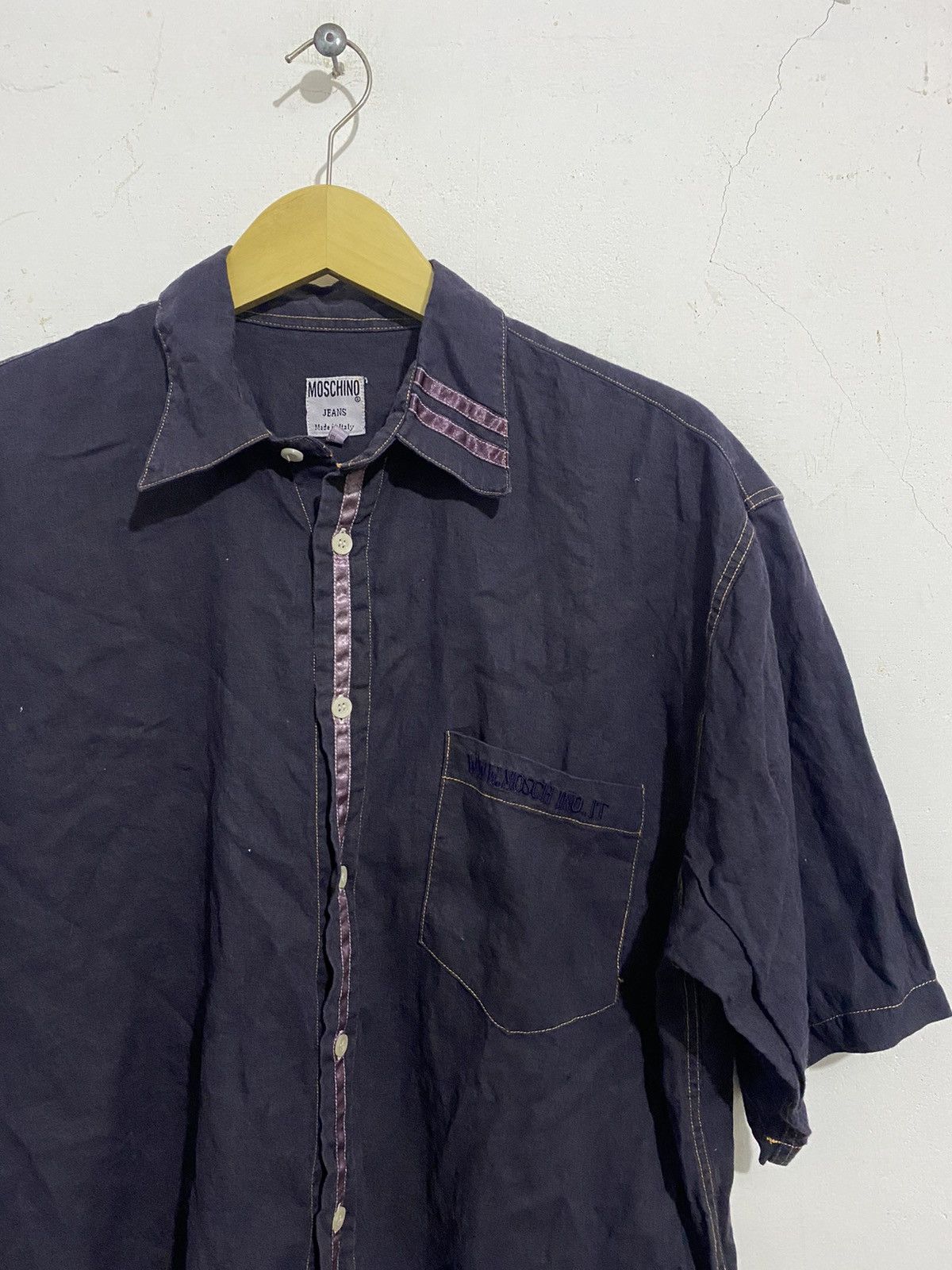 Moschino 💸BINDINGOFFER💸Moschino Archive Shirt Nineties Size US L / EU 52-54 / 3 - 2 Thumbnail