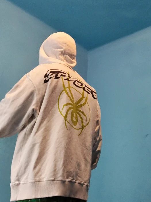 Japanese Brand vintage y2k cyber hoodie archive graphic logo hooded sweat Size US L / EU 52-54 / 3 - 11 Thumbnail