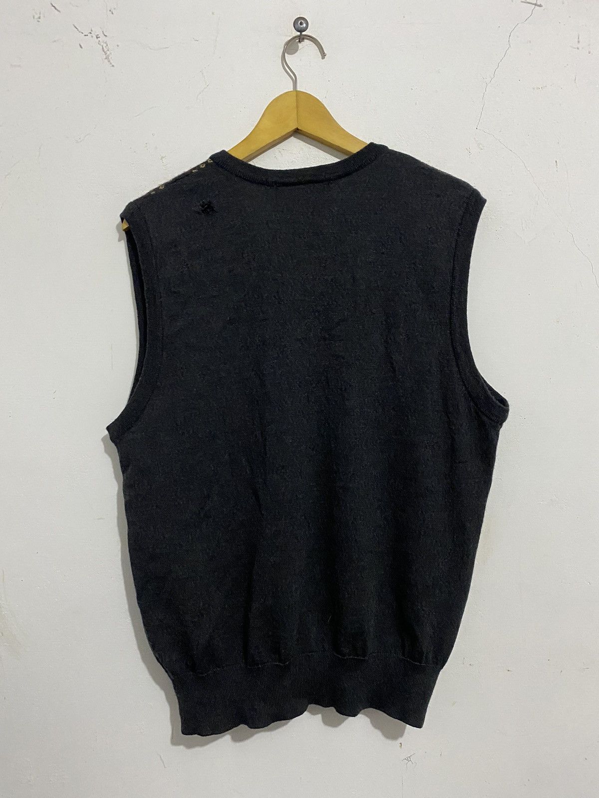 Yves Saint Laurent 🖤BLACKFRIDAY🖤Yves Saint Lauren Vest Hole Style Size US M / EU 48-50 / 2 - 2 Thumbnail