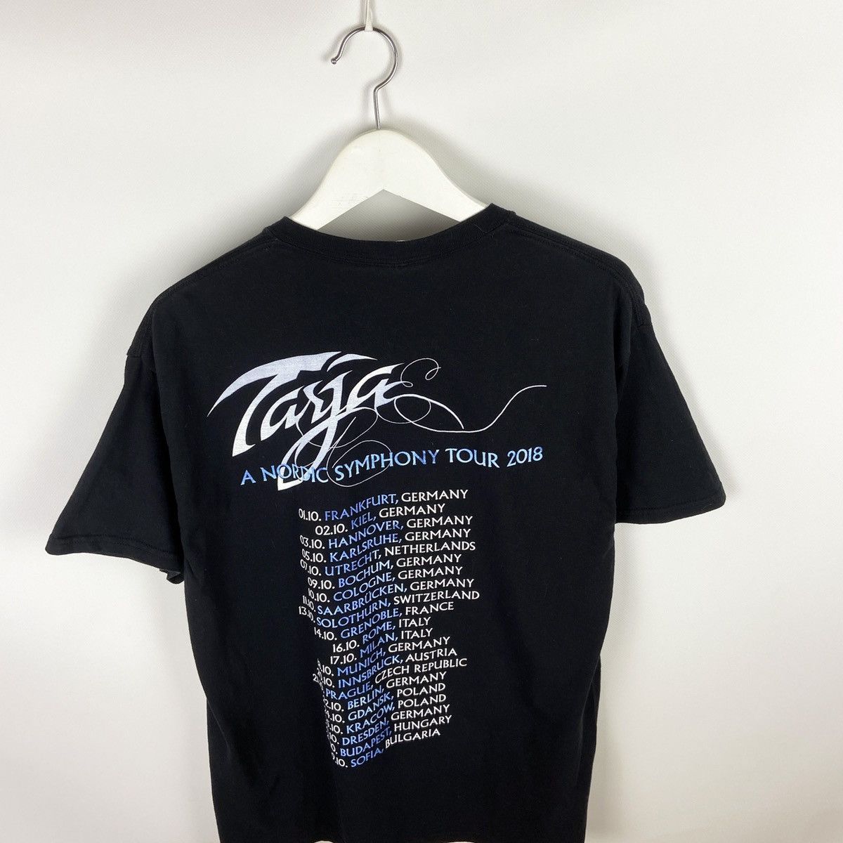 Band Tees Tarja Nightwish A Nordic Symphony Tour 2018 tee Metal 00s Size US XL / EU 56 / 4 - 4 Thumbnail