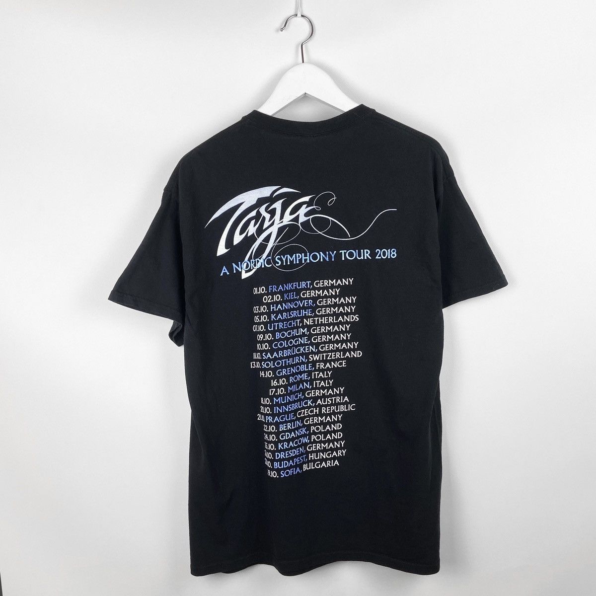 Band Tees Tarja Nightwish A Nordic Symphony Tour 2018 tee Metal 00s Size US XL / EU 56 / 4 - 2 Thumbnail