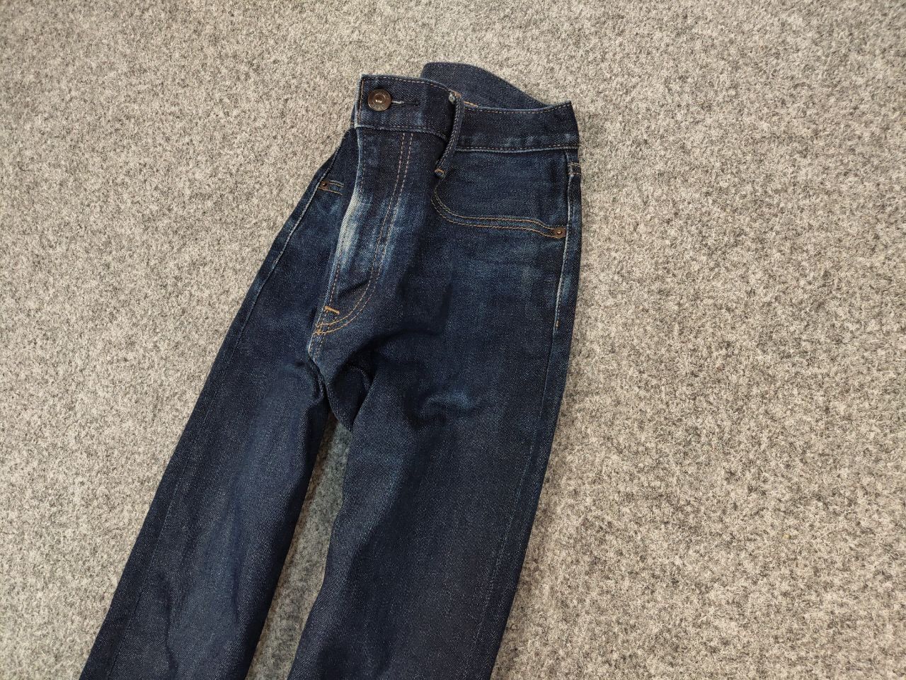 Uniqlo Vintage Japan Uniqlo Selvedge Dark Faded Denim Jeans Size US 31 - 4 Thumbnail
