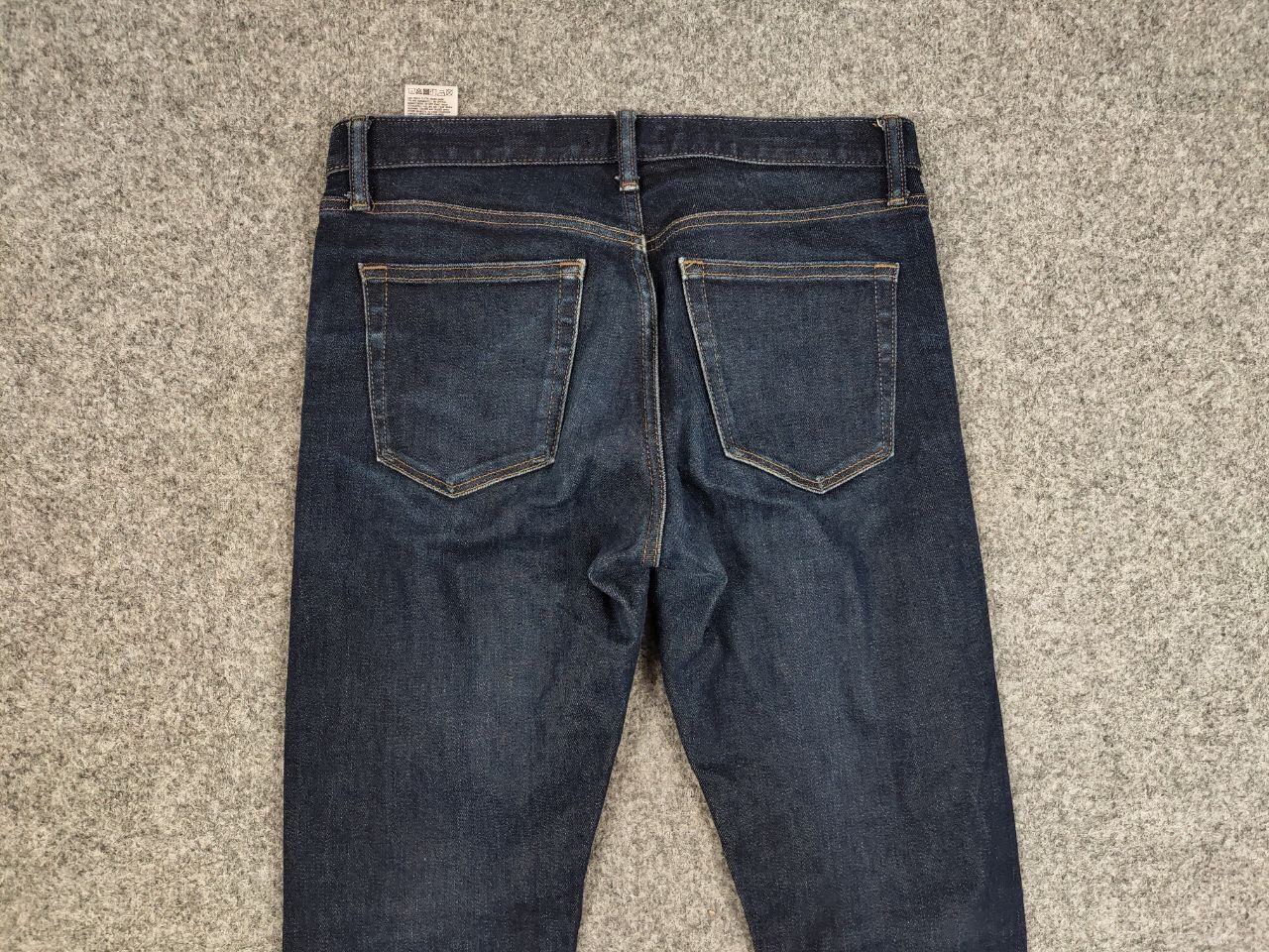 Uniqlo Vintage Japan Uniqlo Selvedge Dark Faded Denim Jeans Size US 31 - 16 Thumbnail