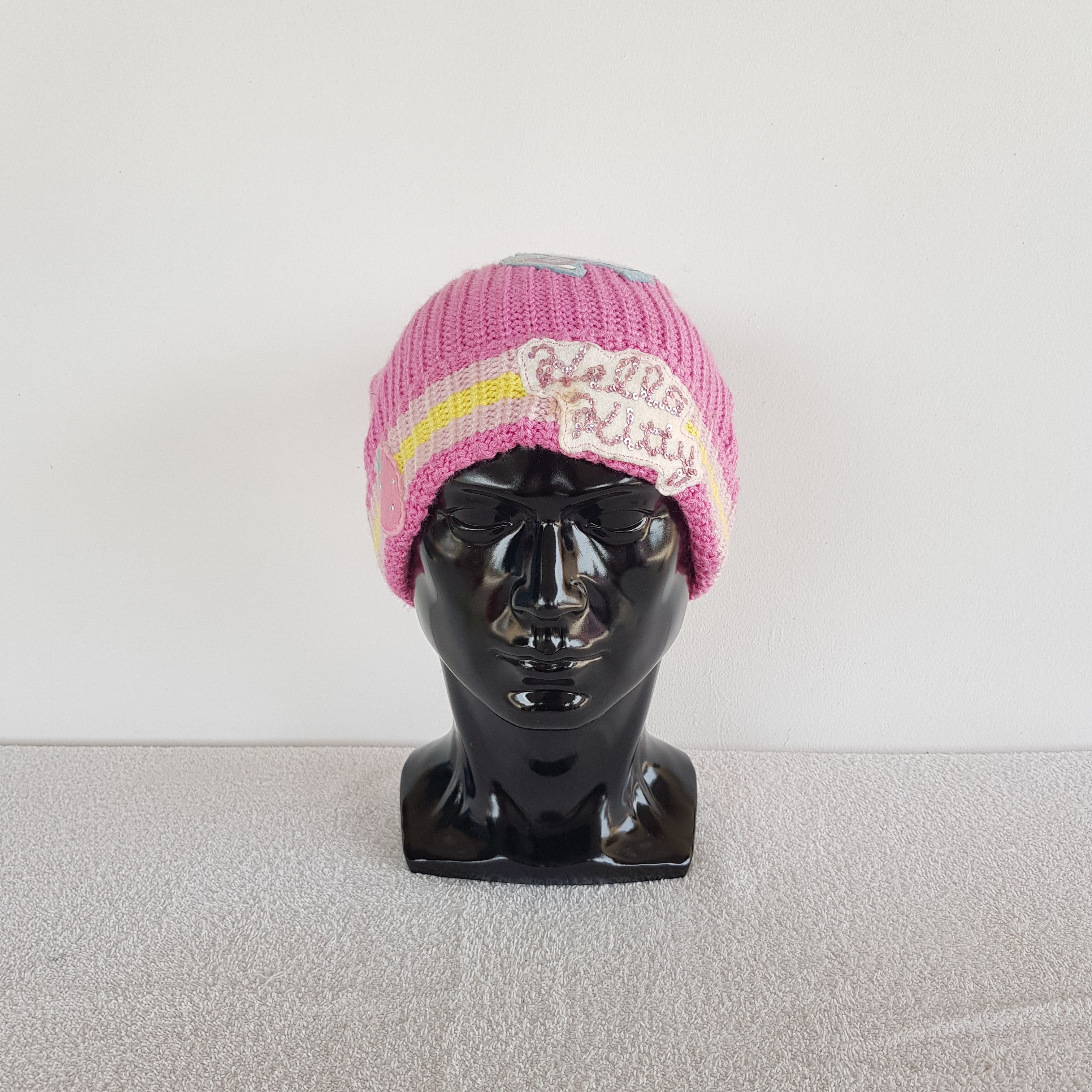 Hello Kitty Beanie Snow Cap Crochet Knitted Hats