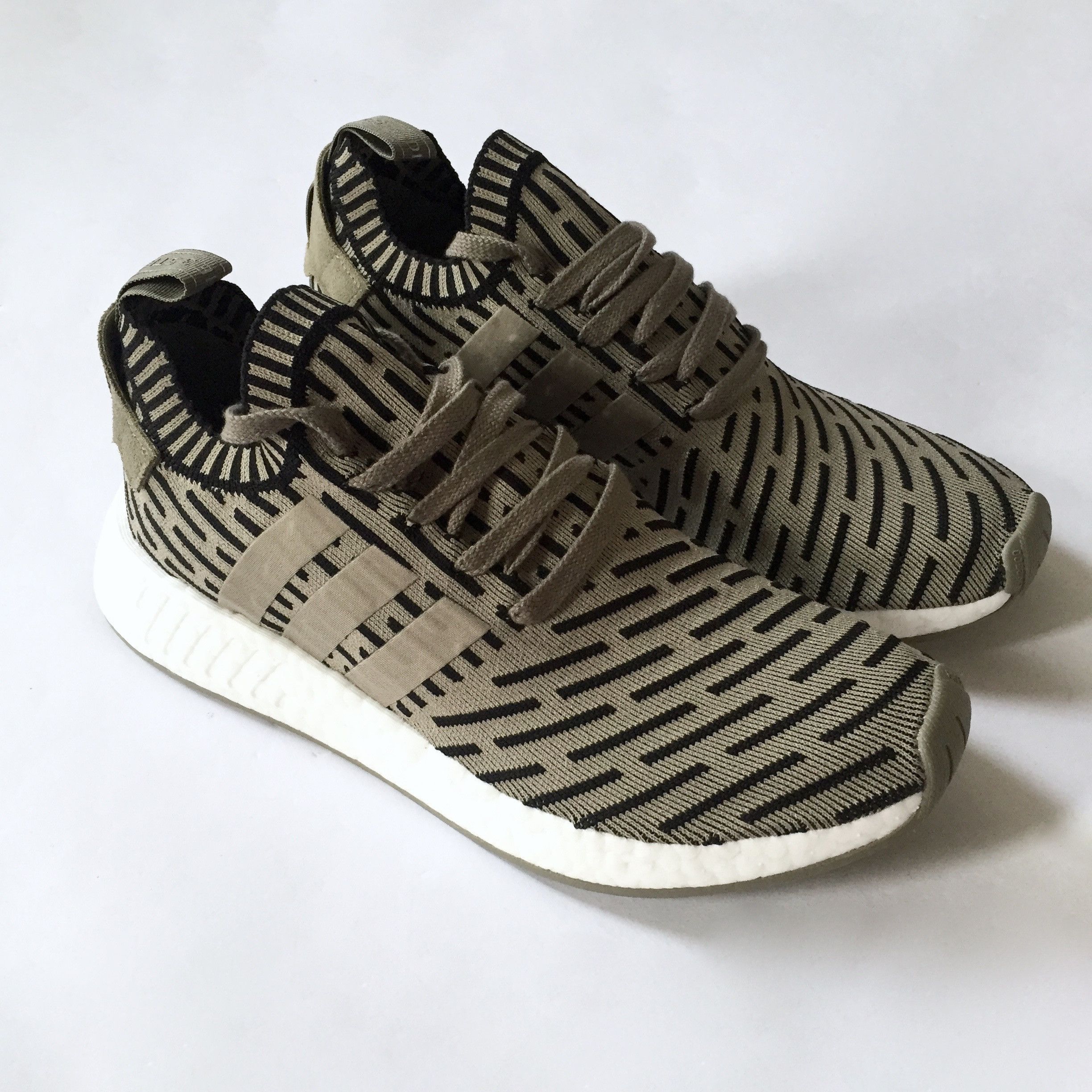 Adidas 2016 Olive Black NMD R2 PK DS Footwear