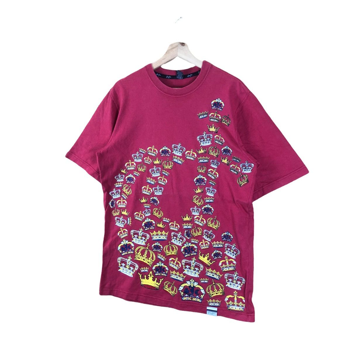 Sean John × Vintage Vintage Sean John Tshirt Overprint Red Size US L / EU 52-54 / 3 - 3 Thumbnail