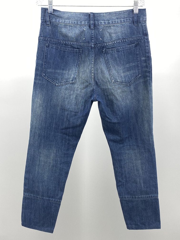 Maison Margiela FW16 Patchwork Distressed Denim size 31 Size US 31 - 2 Thumbnail