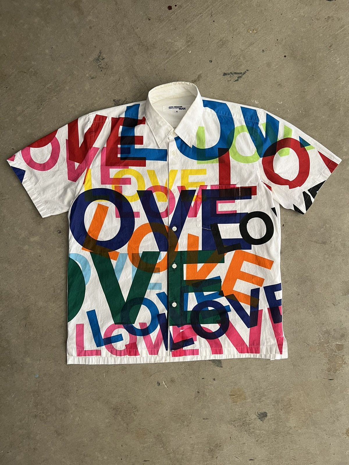 Junya Watanabe Junya Watanabe Love Poem Shirt SS02 | Grailed