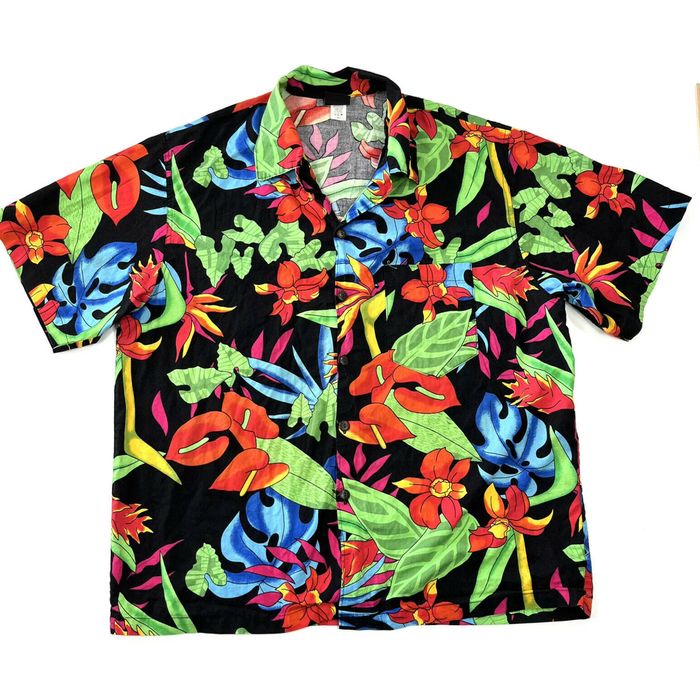 LAST CHANCE, 'Toucan Trader' Classic Aloha Button Up-Shirt - Unisex