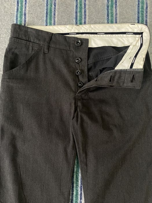 Attachment Attachment Kazuyuki Kumagai Flare Pants | Grailed