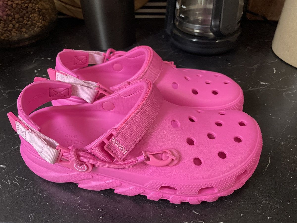 Crocs Electric pink Post Malone crocs Size US 11 / EU 44 - 3 Thumbnail