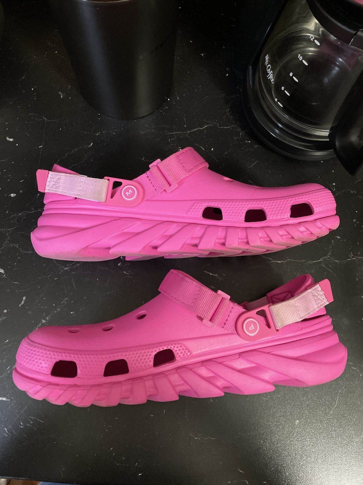 Crocs Electric pink Post Malone crocs Size US 11 / EU 44 - 5 Thumbnail