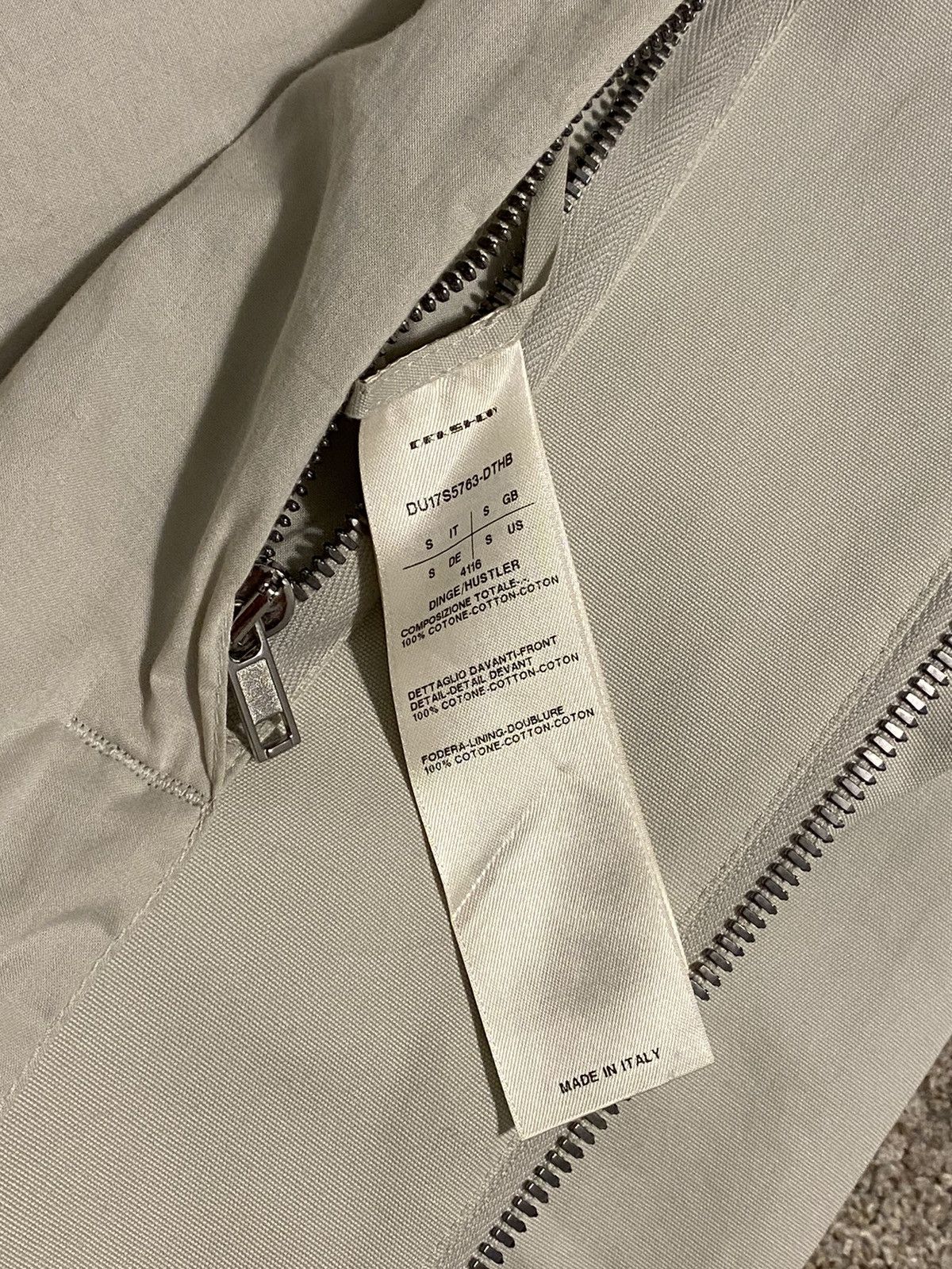 Rick Owens × Rick Owens Drkshdw Rick Owens Denim Hustler Jacket Size US S / EU 44-46 / 1 - 5 Thumbnail
