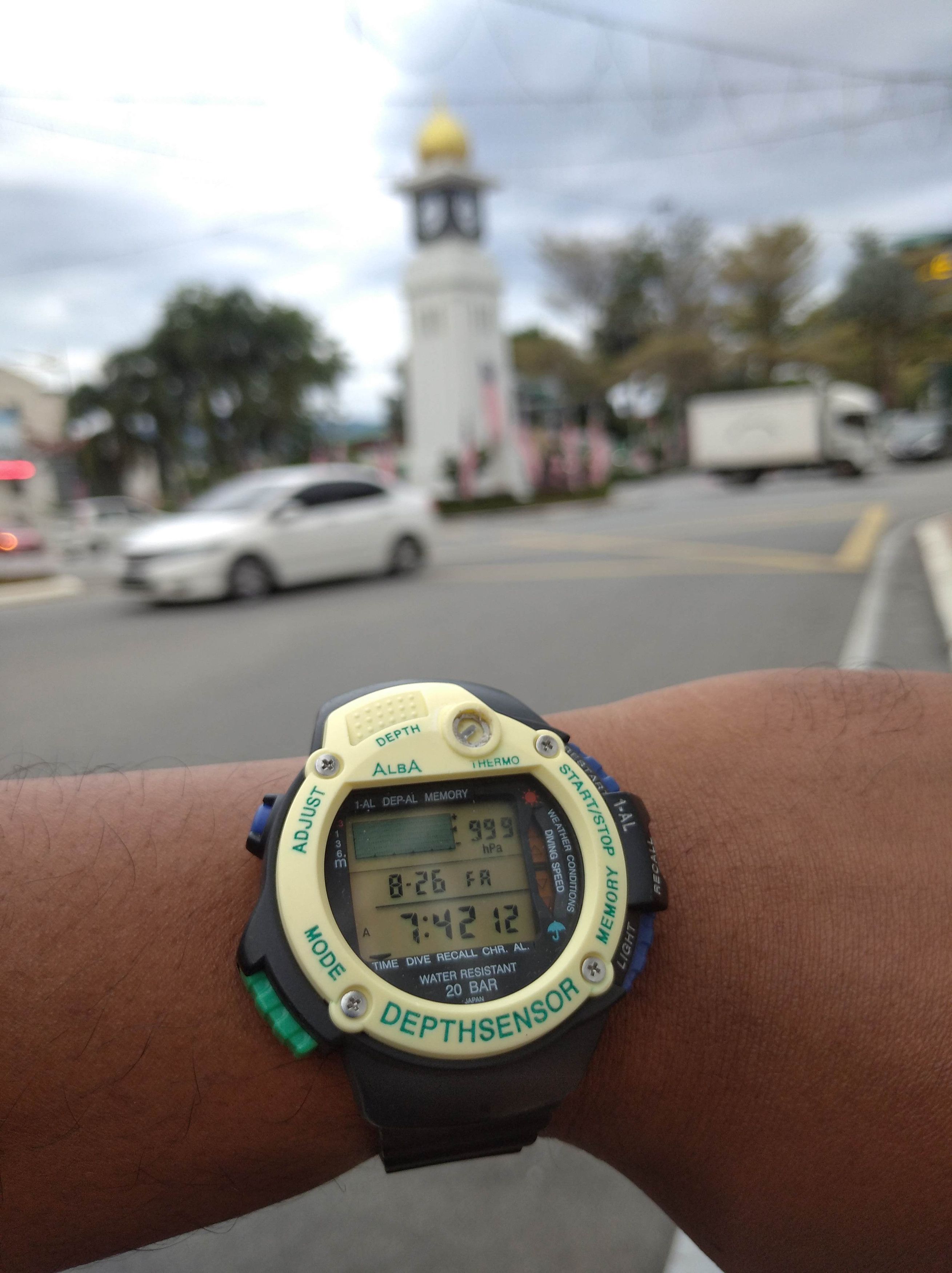 ALBA × Japanese Brand × Watch Seiko Alba W-760 LCD Digital
