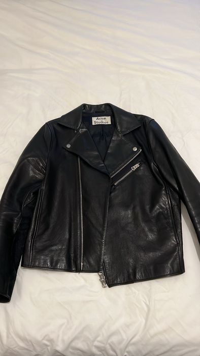 Acne Studios Acne Studios Gibson Leather Jacket | Grailed