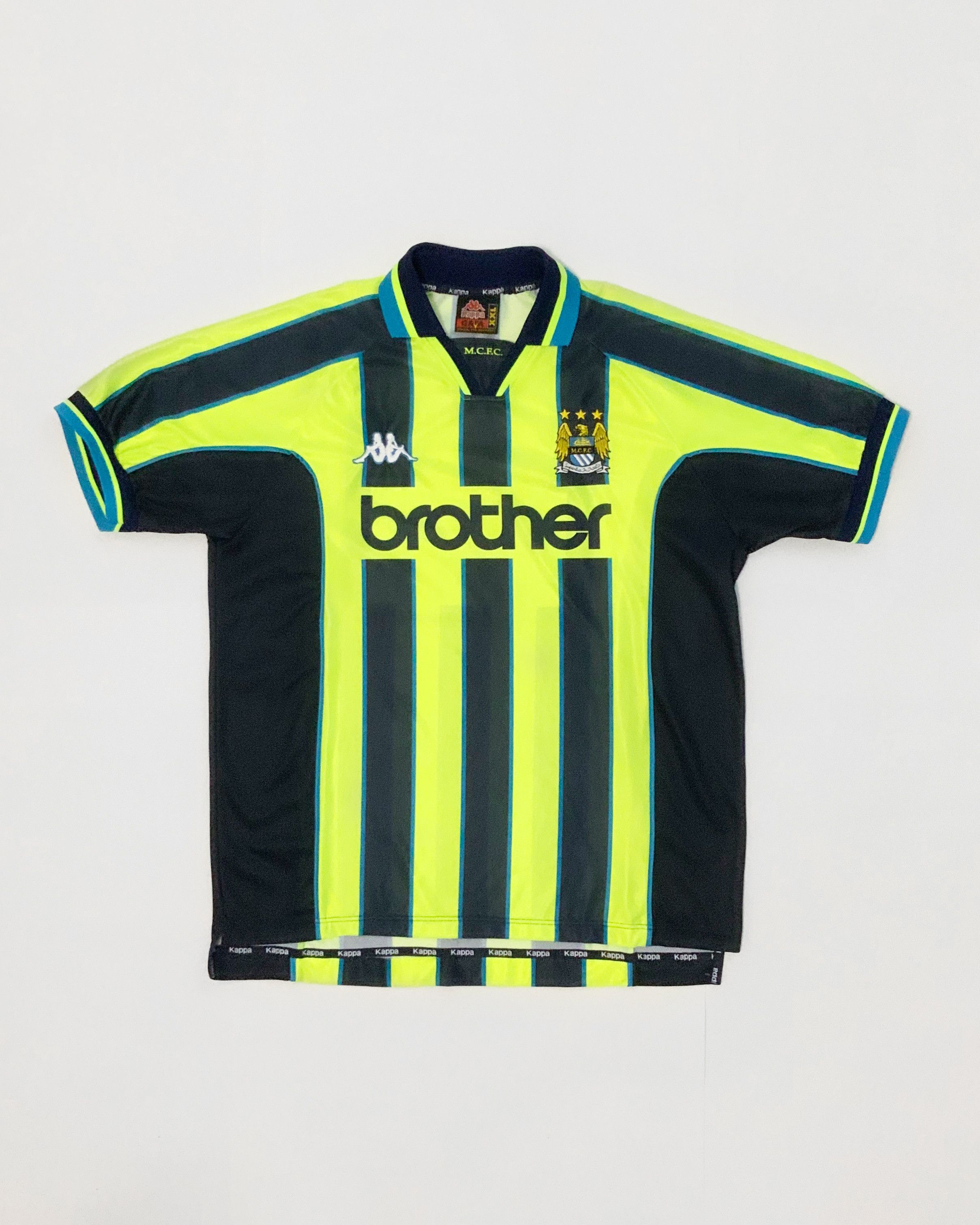 1998 wavey 1999 Manchester City Kappa Away