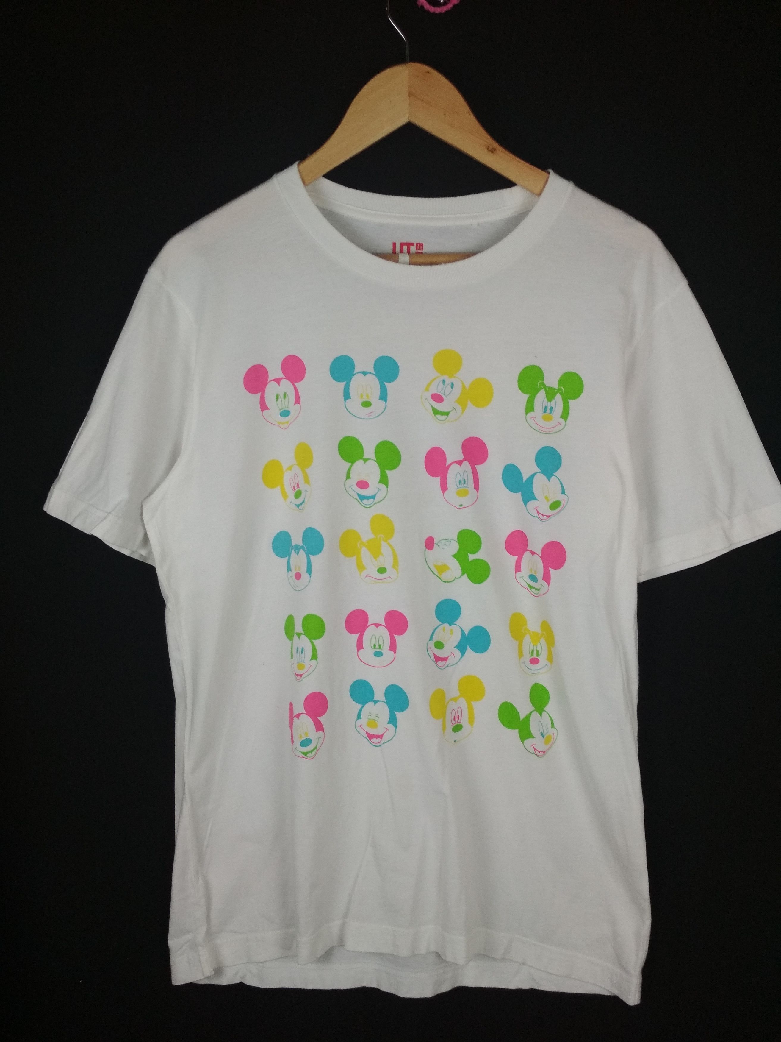 Disney MICKEY MOUSE DISNEY EMOTICON MOUSE HEAD MULTICOLOR SHIRT Size US M / EU 48-50 / 2 - 1 Thumbnail
