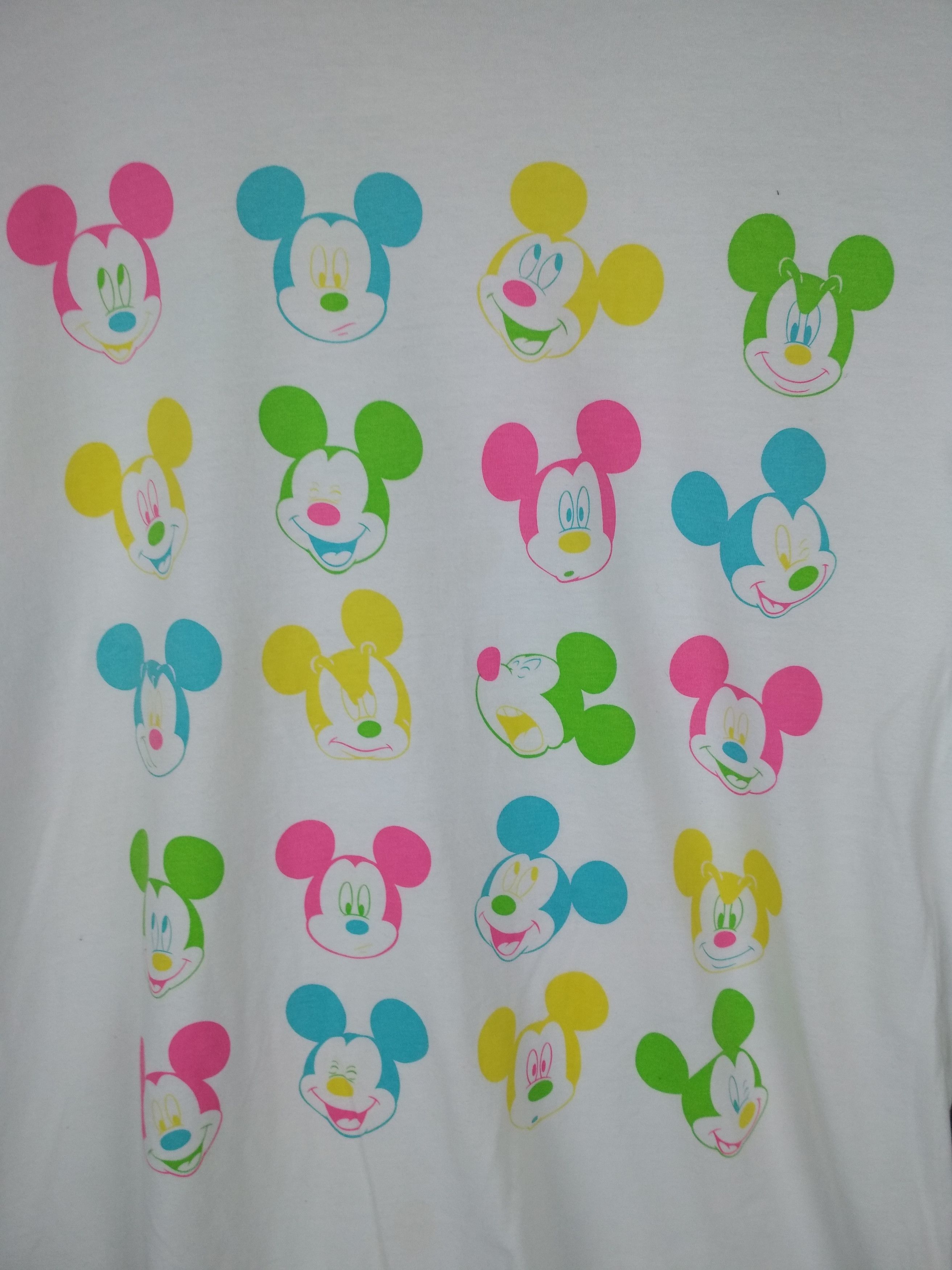 Disney MICKEY MOUSE DISNEY EMOTICON MOUSE HEAD MULTICOLOR SHIRT Size US M / EU 48-50 / 2 - 2 Thumbnail