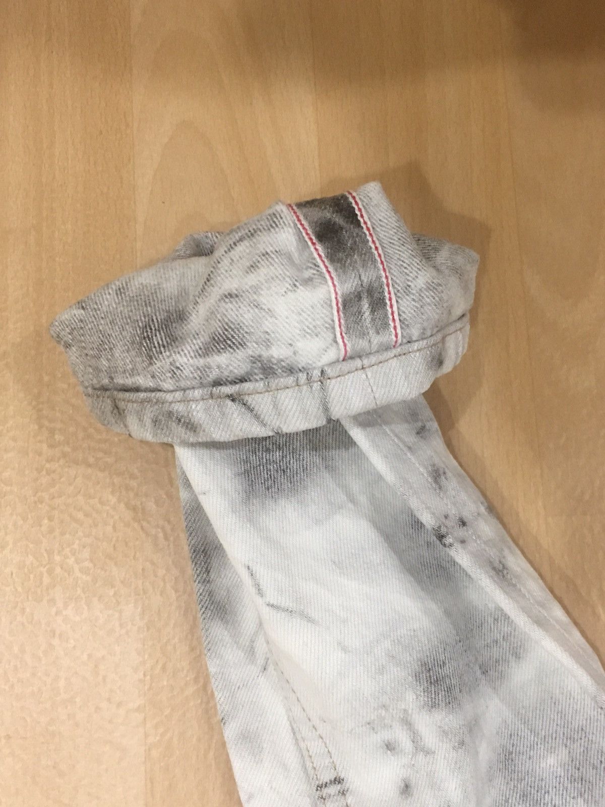 Rick Owens × Rick Owens Drkshdw Batik bleach selfedge Rick Owens ss15 jeans Size US 30 / EU 46 - 6 Thumbnail
