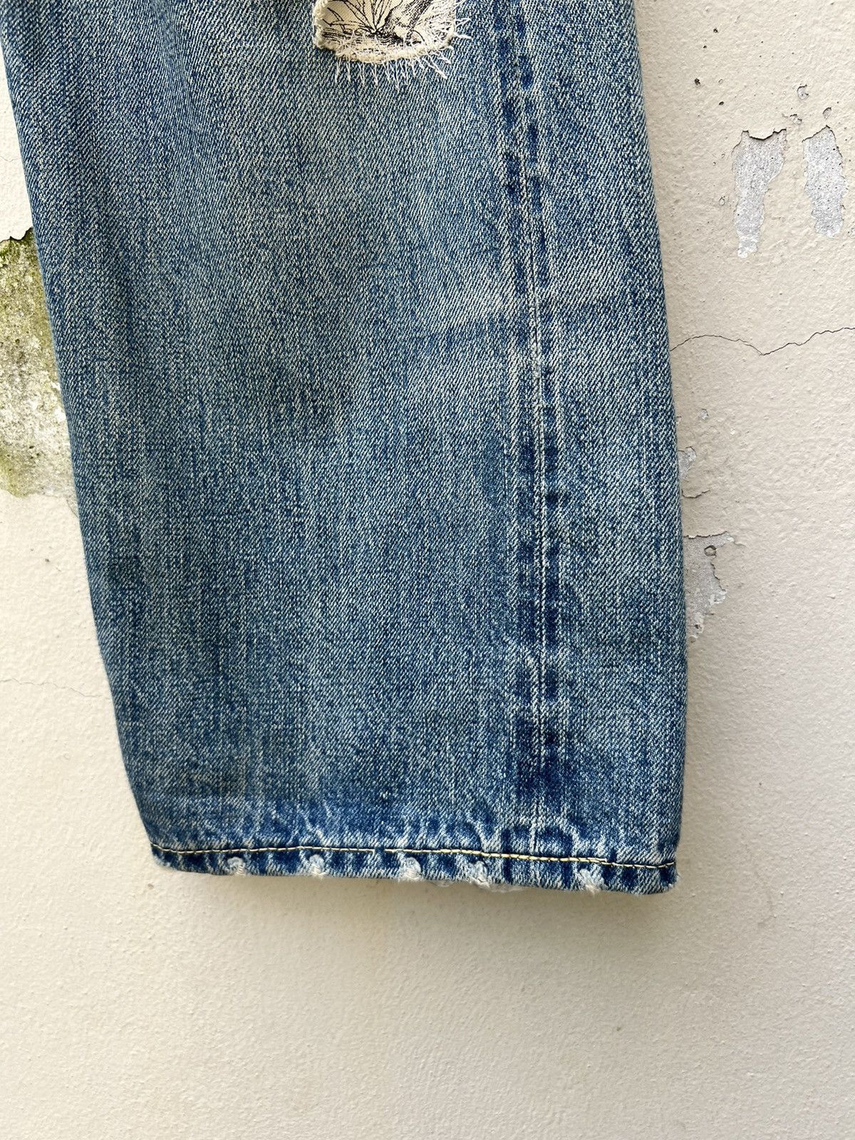 Levi's Vintage Clothing VTG 2003 Levi’s X Sonya S. Park Limited Short Length Jeans Size US 30 / EU 46 - 13 Thumbnail