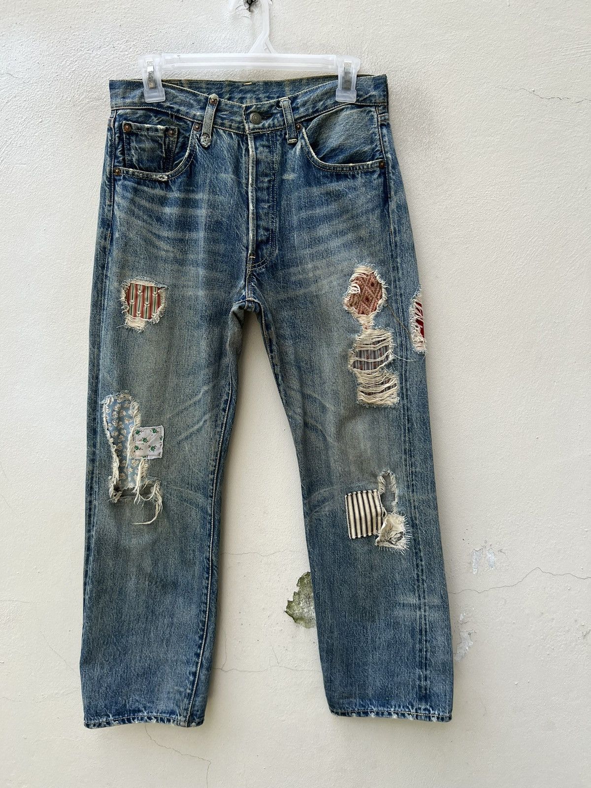 Levi's Vintage Clothing VTG 2003 Levi’s X Sonya S. Park Limited Short Length Jeans Size US 30 / EU 46 - 6 Thumbnail