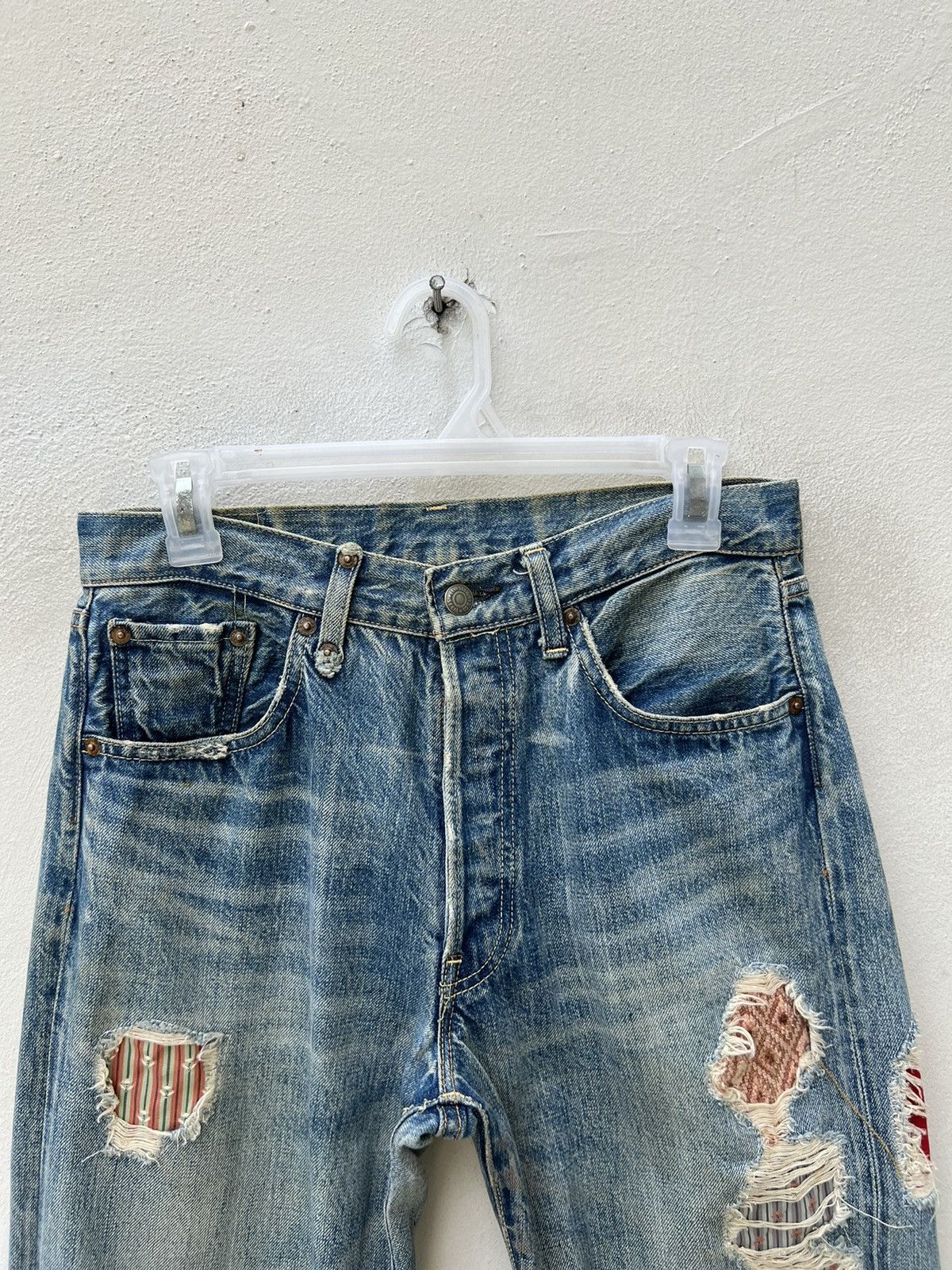 Levi's Vintage Clothing VTG 2003 Levi’s X Sonya S. Park Limited Short Length Jeans Size US 30 / EU 46 - 7 Thumbnail