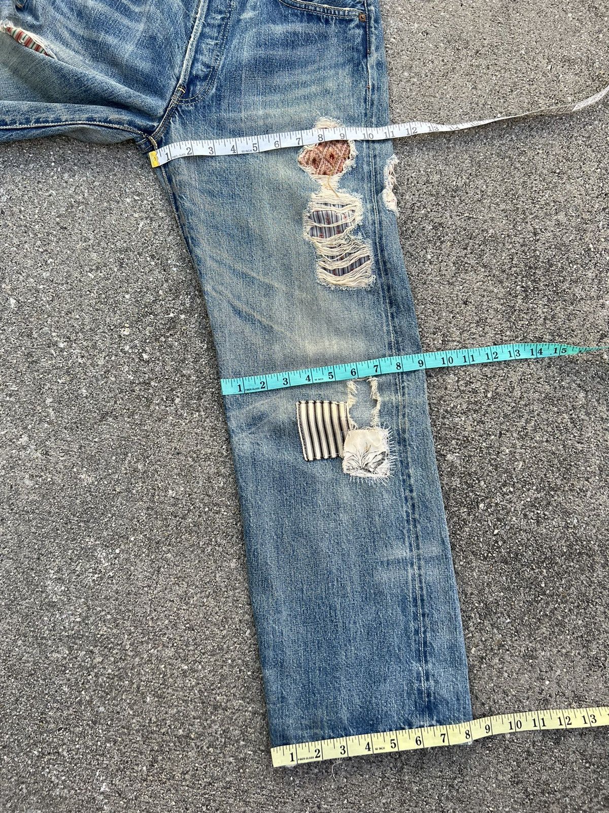 Levi's Vintage Clothing VTG 2003 Levi’s X Sonya S. Park Limited Short Length Jeans Size US 30 / EU 46 - 3 Thumbnail
