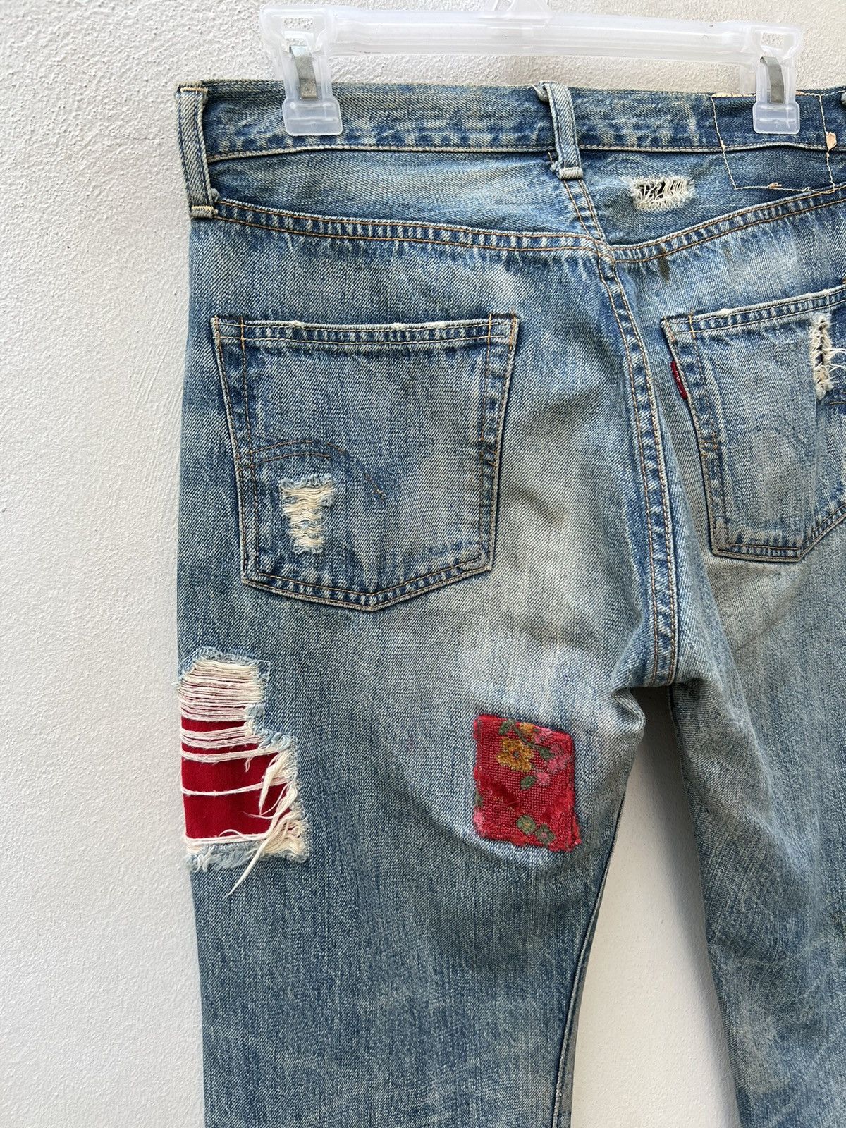 Levi's Vintage Clothing VTG 2003 Levi’s X Sonya S. Park Limited Short Length Jeans Size US 30 / EU 46 - 16 Thumbnail