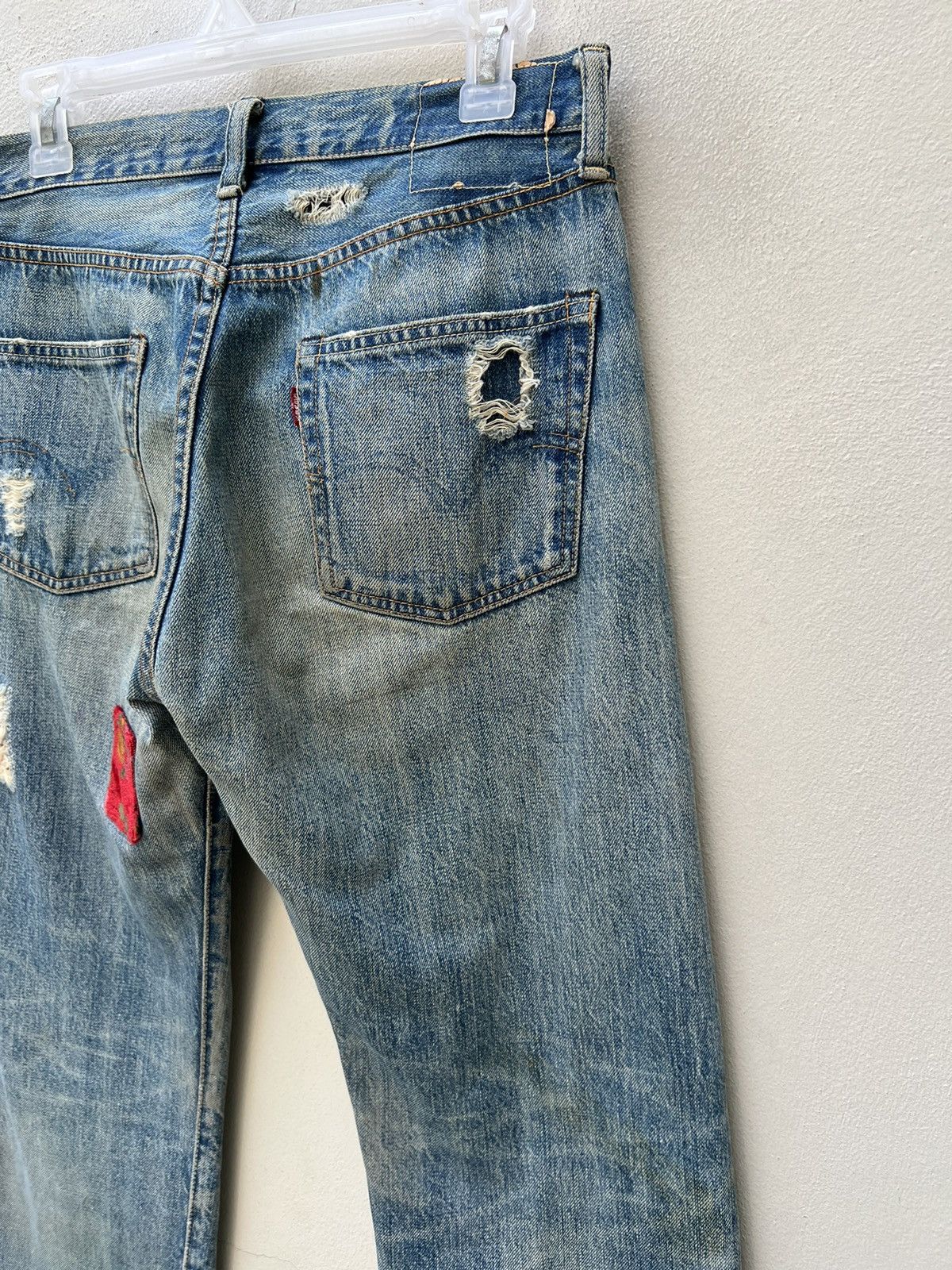 Levi's Vintage Clothing VTG 2003 Levi’s X Sonya S. Park Limited Short Length Jeans Size US 30 / EU 46 - 19 Thumbnail
