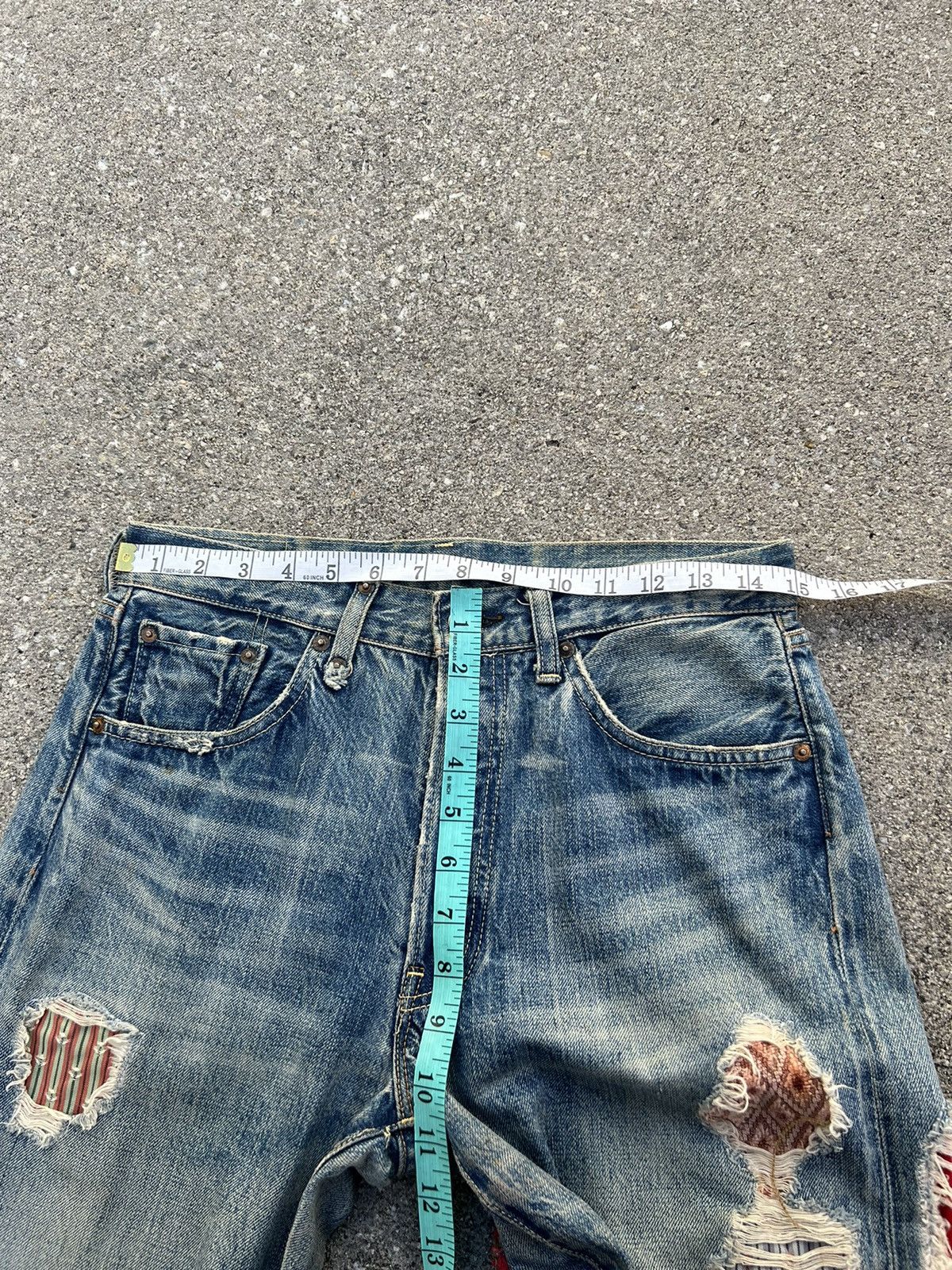 Levi's Vintage Clothing VTG 2003 Levi’s X Sonya S. Park Limited Short Length Jeans Size US 30 / EU 46 - 2 Thumbnail