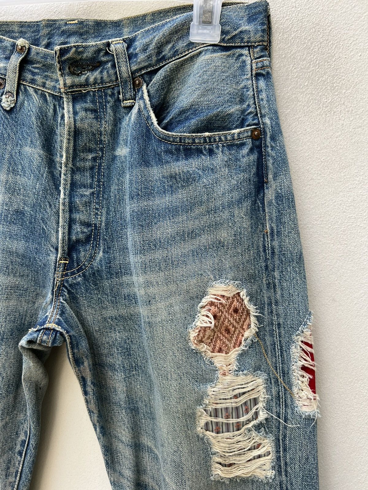 Levi's Vintage Clothing VTG 2003 Levi’s X Sonya S. Park Limited Short Length Jeans Size US 30 / EU 46 - 11 Thumbnail