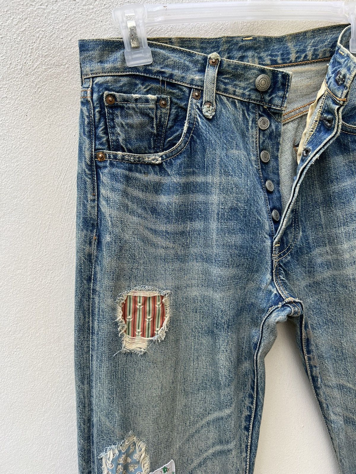 Levi's Vintage Clothing VTG 2003 Levi’s X Sonya S. Park Limited Short Length Jeans Size US 30 / EU 46 - 8 Thumbnail