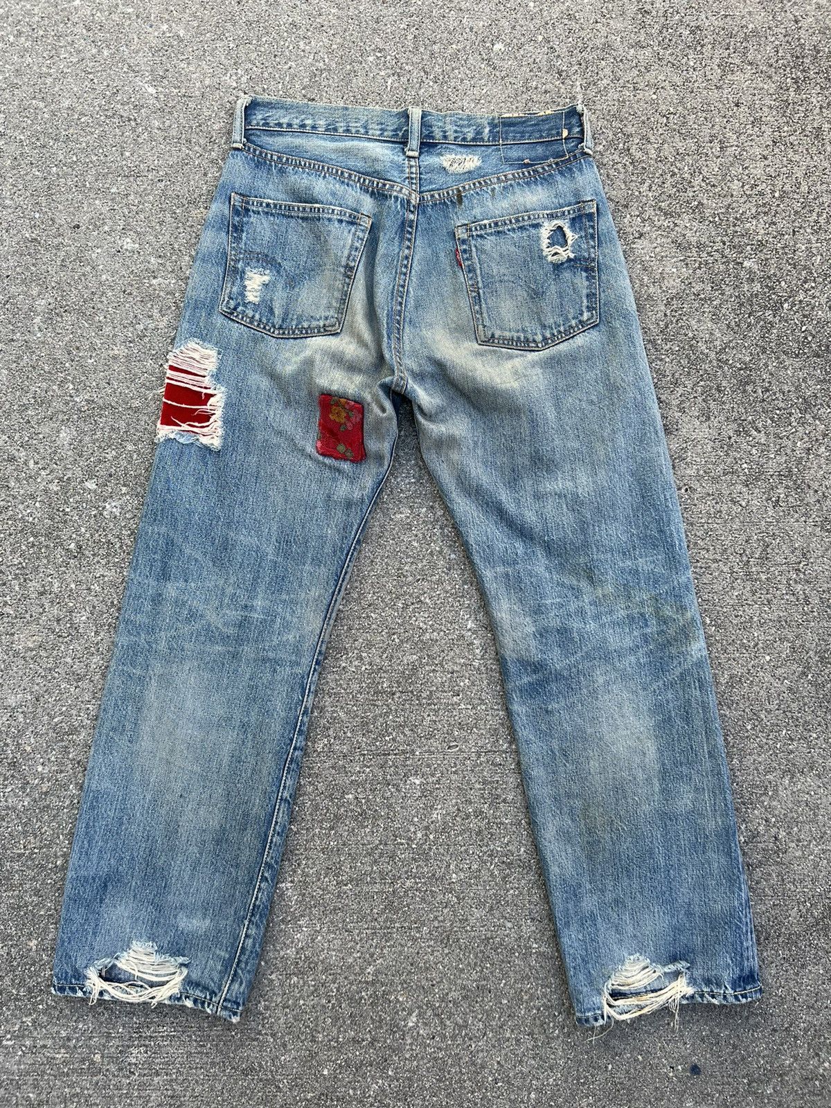 Levi's Vintage Clothing VTG 2003 Levi’s X Sonya S. Park Limited Short Length Jeans Size US 30 / EU 46 - 5 Thumbnail