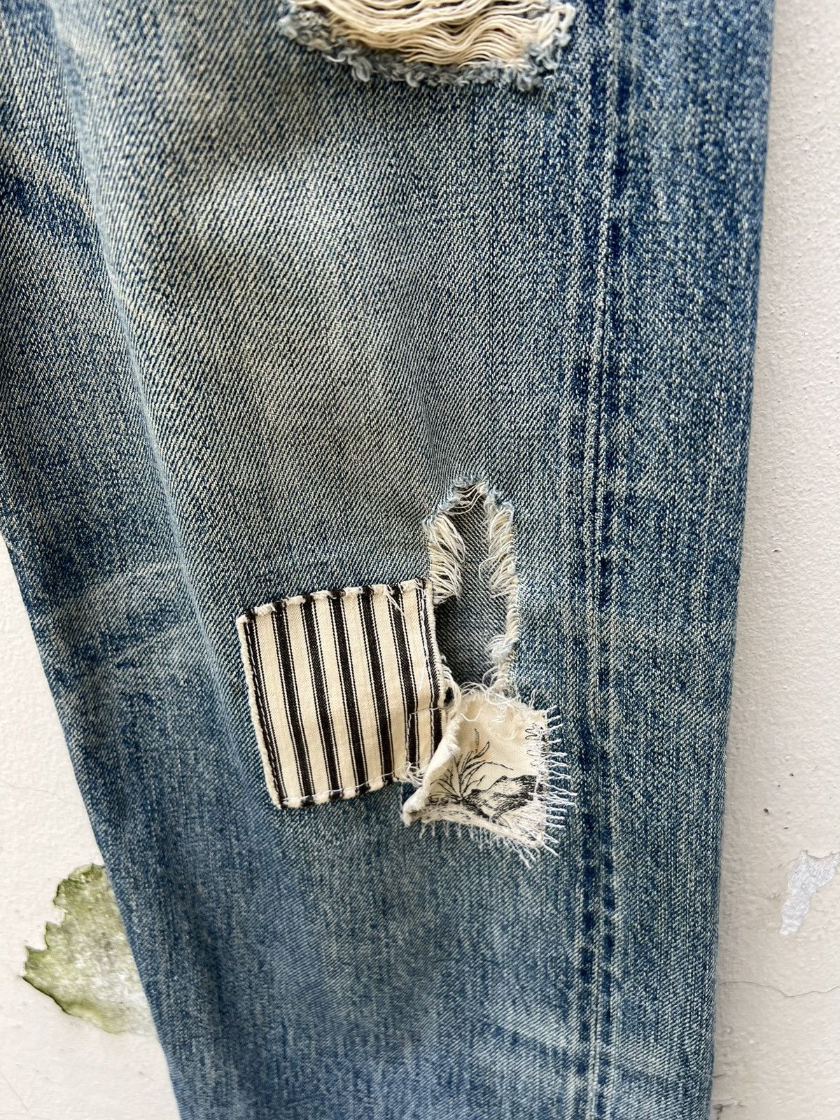 Levi's Vintage Clothing VTG 2003 Levi’s X Sonya S. Park Limited Short Length Jeans Size US 30 / EU 46 - 12 Thumbnail
