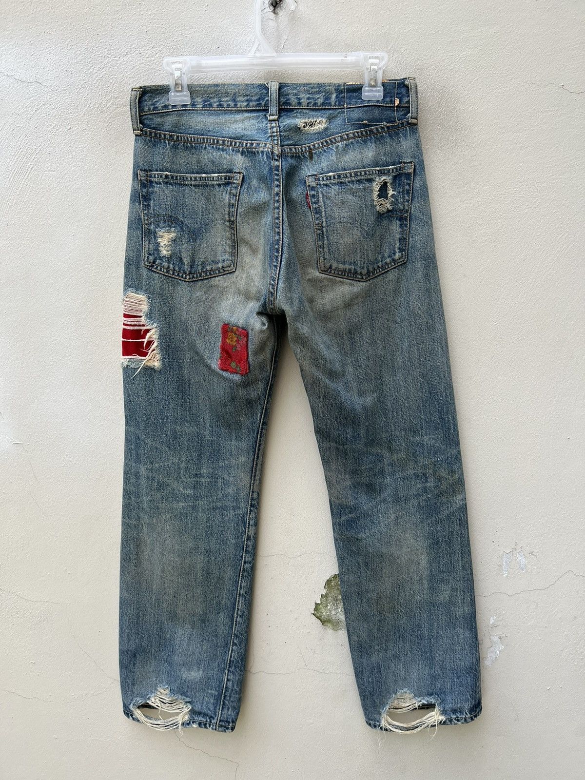 Levi's Vintage Clothing VTG 2003 Levi’s X Sonya S. Park Limited Short Length Jeans Size US 30 / EU 46 - 15 Thumbnail