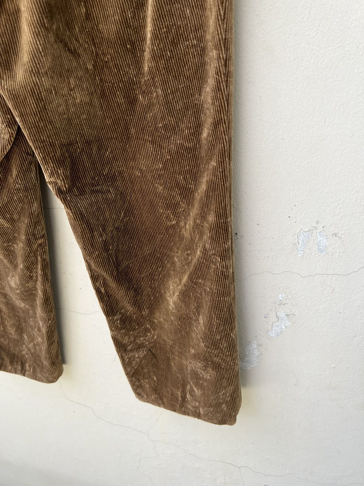 Matsuda Vintage 90s Yukio Kobayashi Monsieur Nicole Cord Trouser Size US 31 - 17 Thumbnail