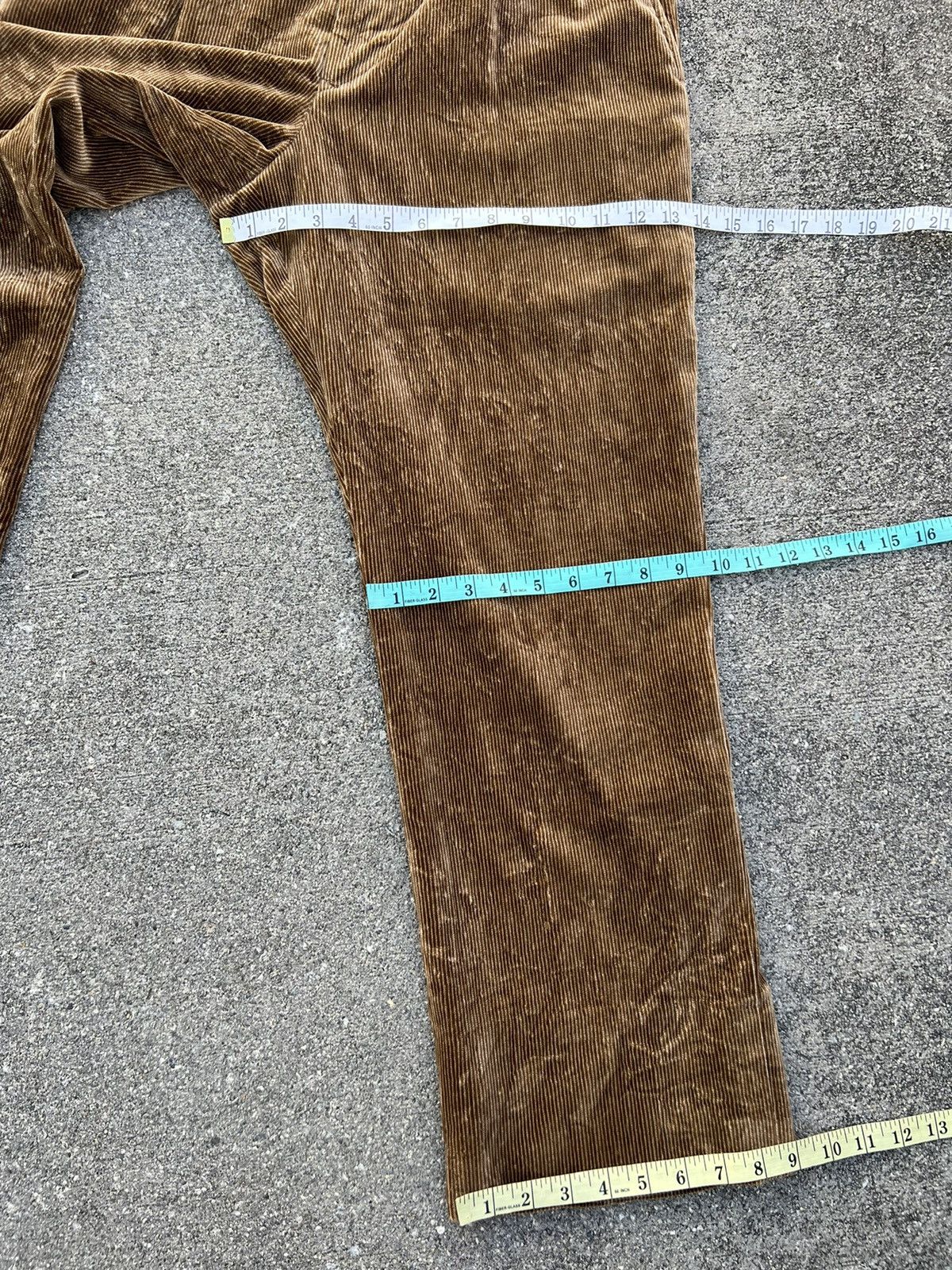 Matsuda Vintage 90s Yukio Kobayashi Monsieur Nicole Cord Trouser Size US 31 - 3 Thumbnail