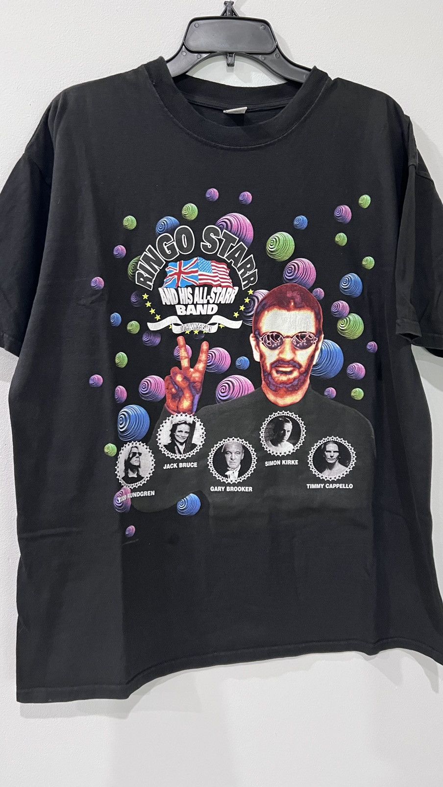 Band Tees × Vintage Ringo Starr & His All Starr Band 10th Anniversary Size US XL / EU 56 / 4 - 1 Thumbnail