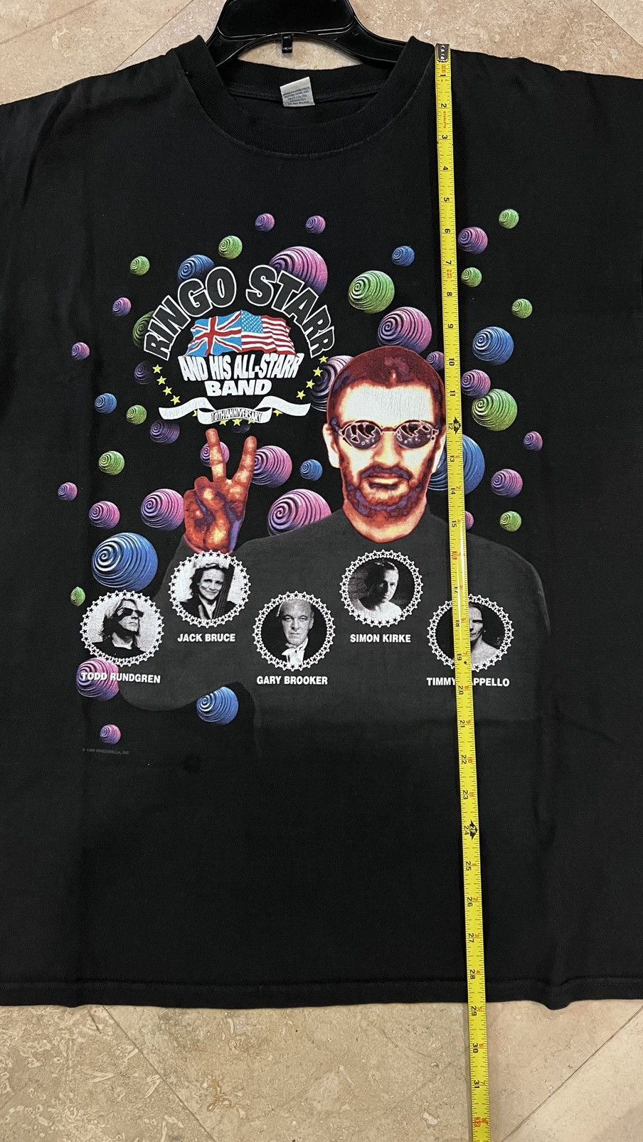 Band Tees × Vintage Ringo Starr & His All Starr Band 10th Anniversary Size US XL / EU 56 / 4 - 6 Thumbnail