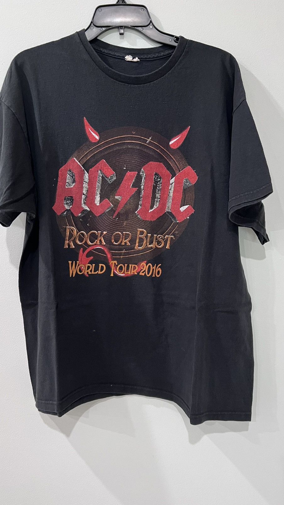 Band Tees × Vintage 2015 AC⚡️DC Rock or Bust Concert Tour Tee Size XL Size US XL / EU 56 / 4 - 1 Thumbnail