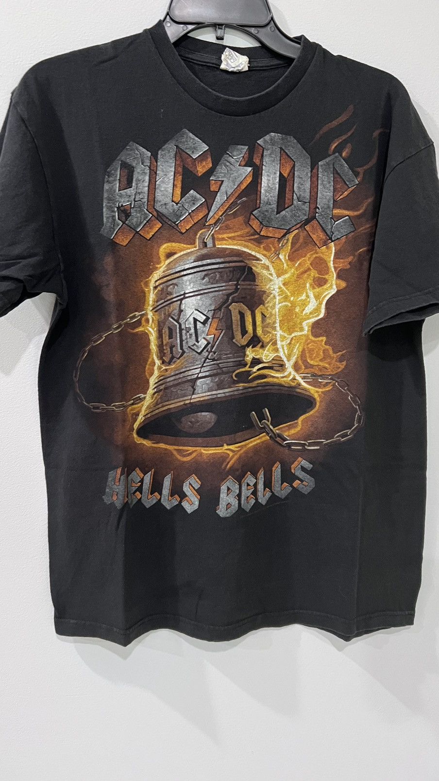 AC/DC × Band Tees Ac⚡️DC Hells Bells Size Large Size US L / EU 52-54 / 3 - 1 Thumbnail