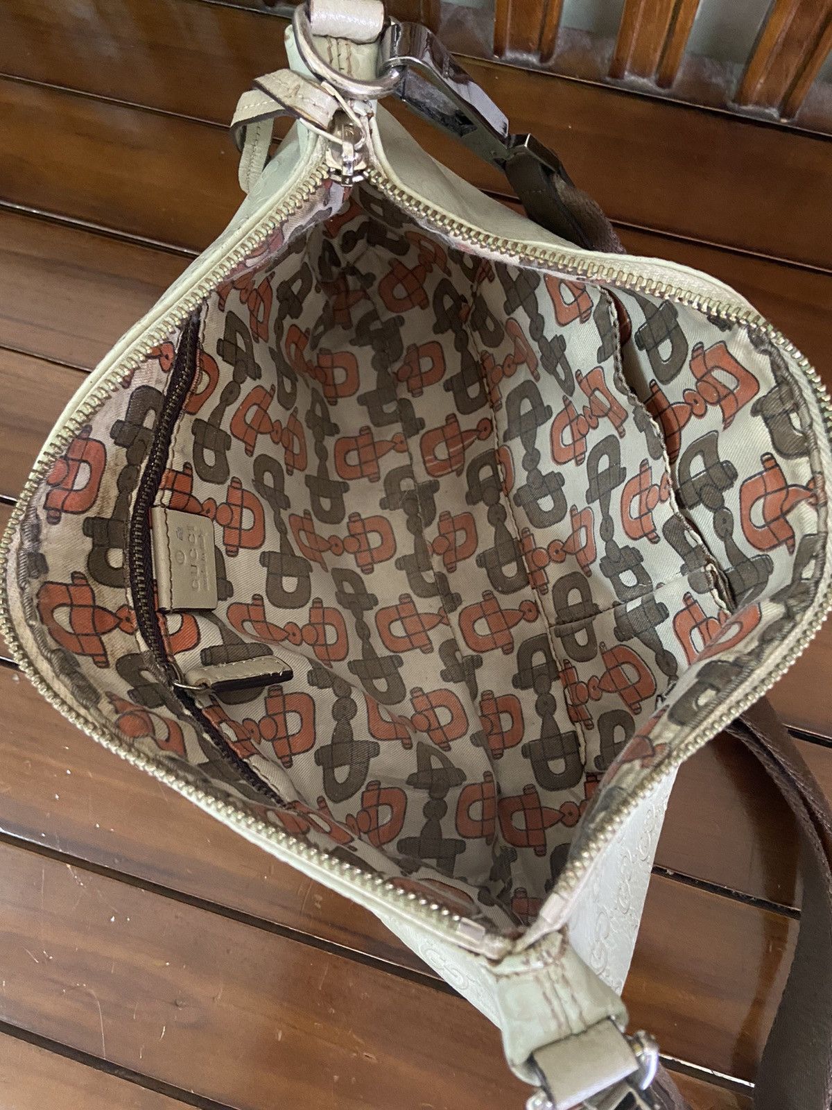 Gucci Gucci Guccissima Leather Messenger Crossbody Bag Size ONE SIZE - 8 Thumbnail