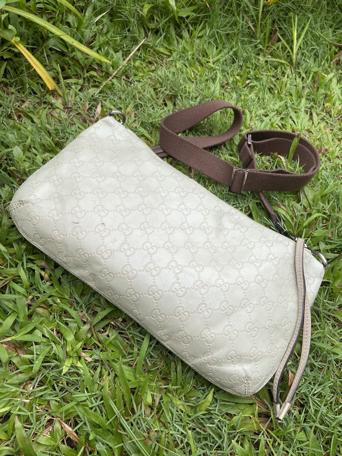 Gucci Gucci Guccissima Leather Messenger Crossbody Bag Size ONE SIZE - 2 Thumbnail