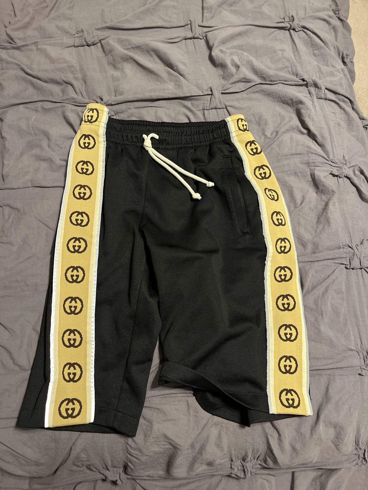 Gucci reflective shorts